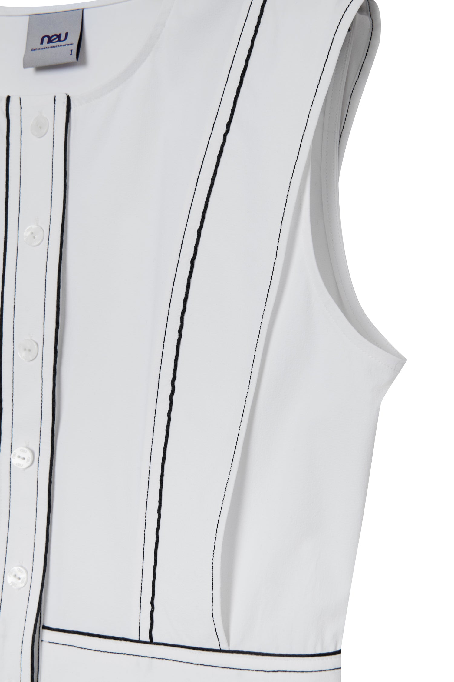 Neu Golf Shirts Dress White