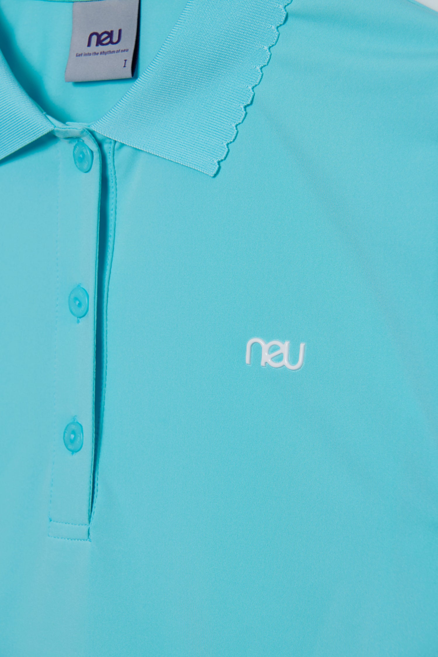 NEU Golf Wave Collar T-Shirt Mint