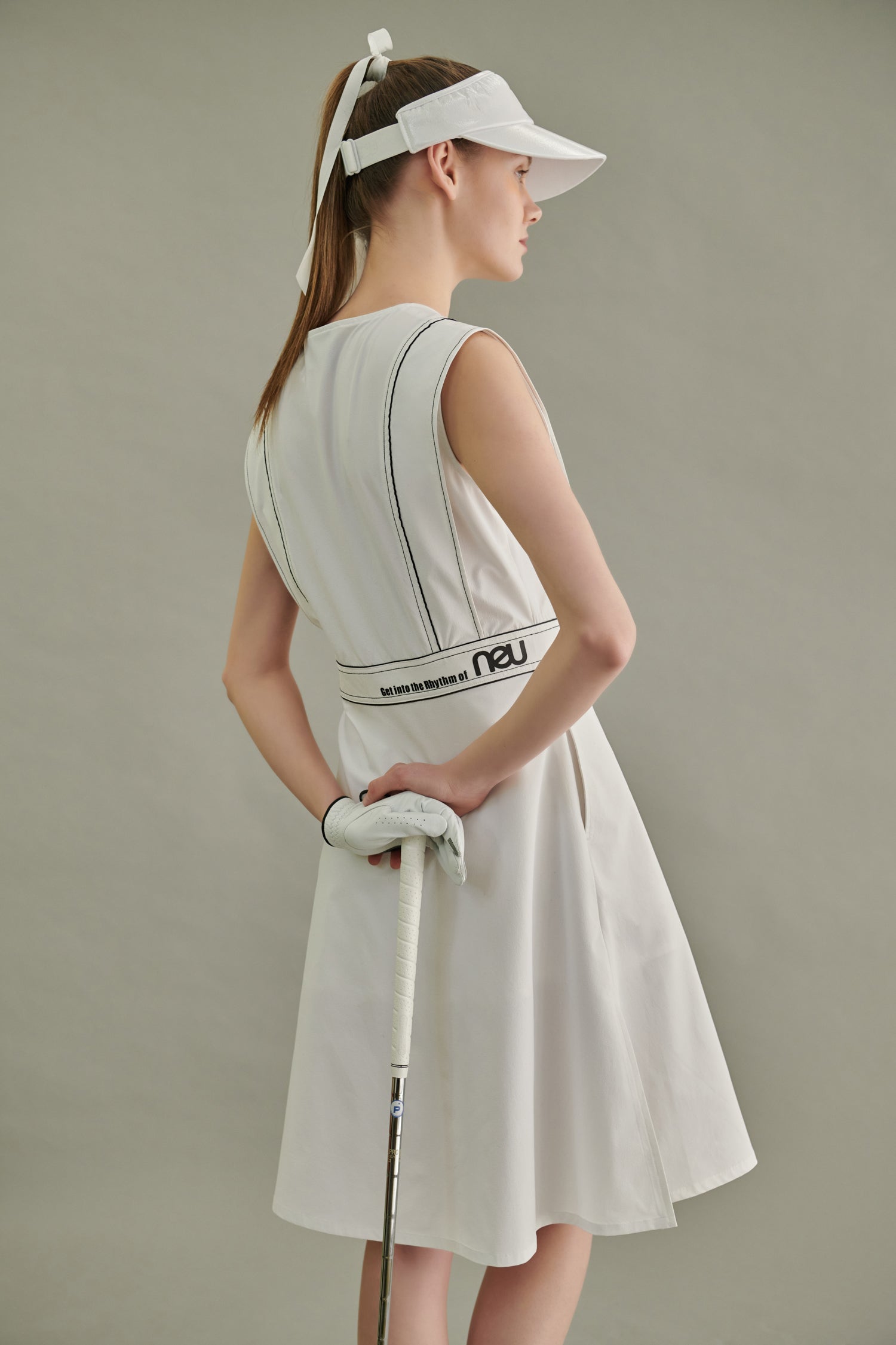 Neu Golf Shirts Dress White