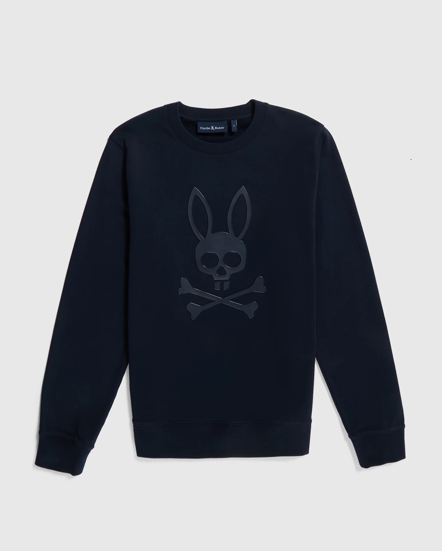 Psycho Bunny Mens Posen Matte Graphic Sweatshirt - NAVY