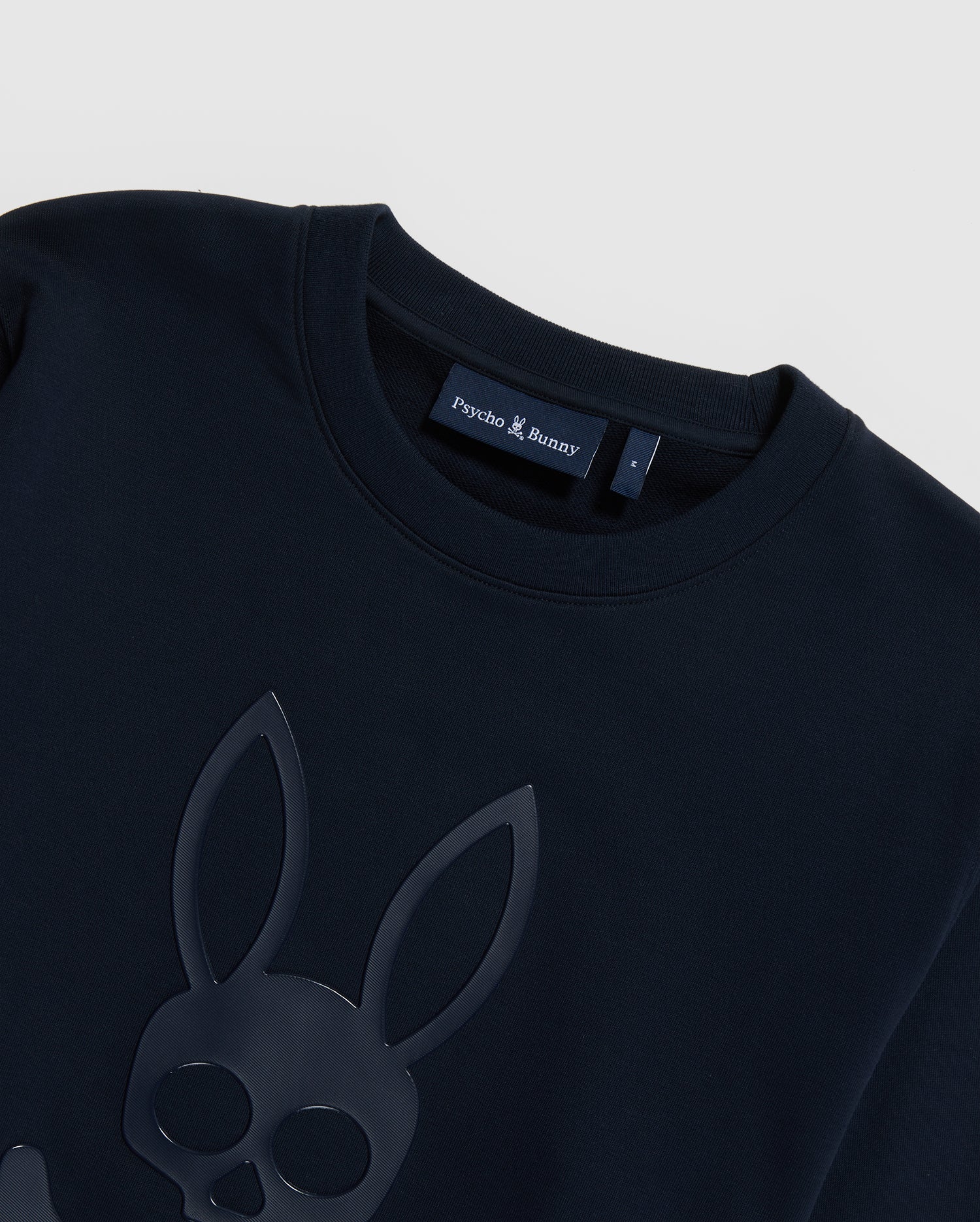 Psycho Bunny Mens Posen Matte Graphic Sweatshirt - NAVY