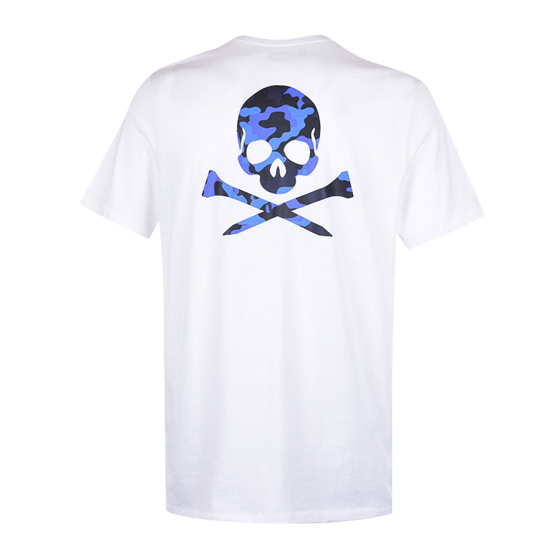 GFORE Men's Camo Skull Pocket Tee