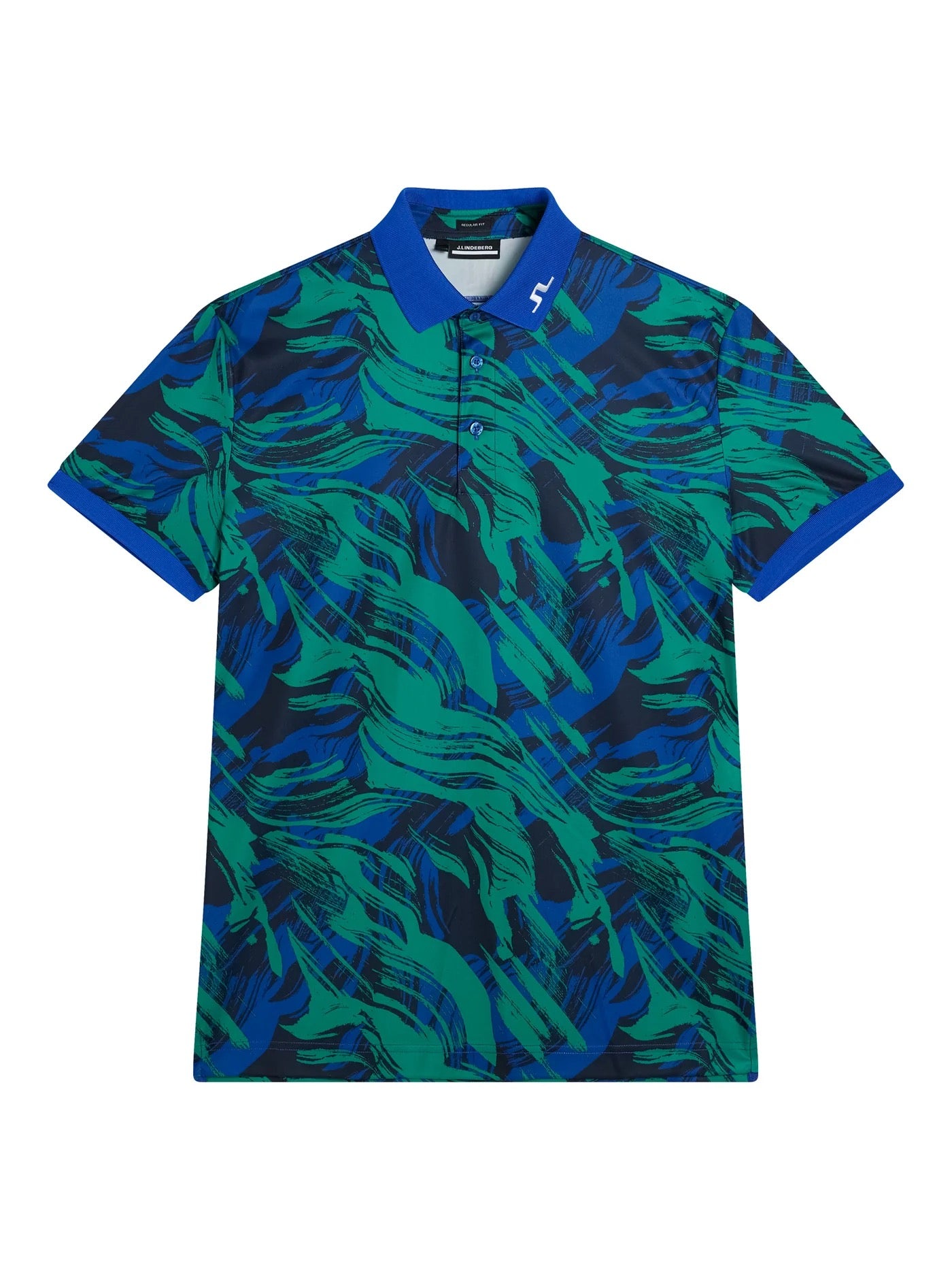 J Lindeberg Men's KV PRINT POLO