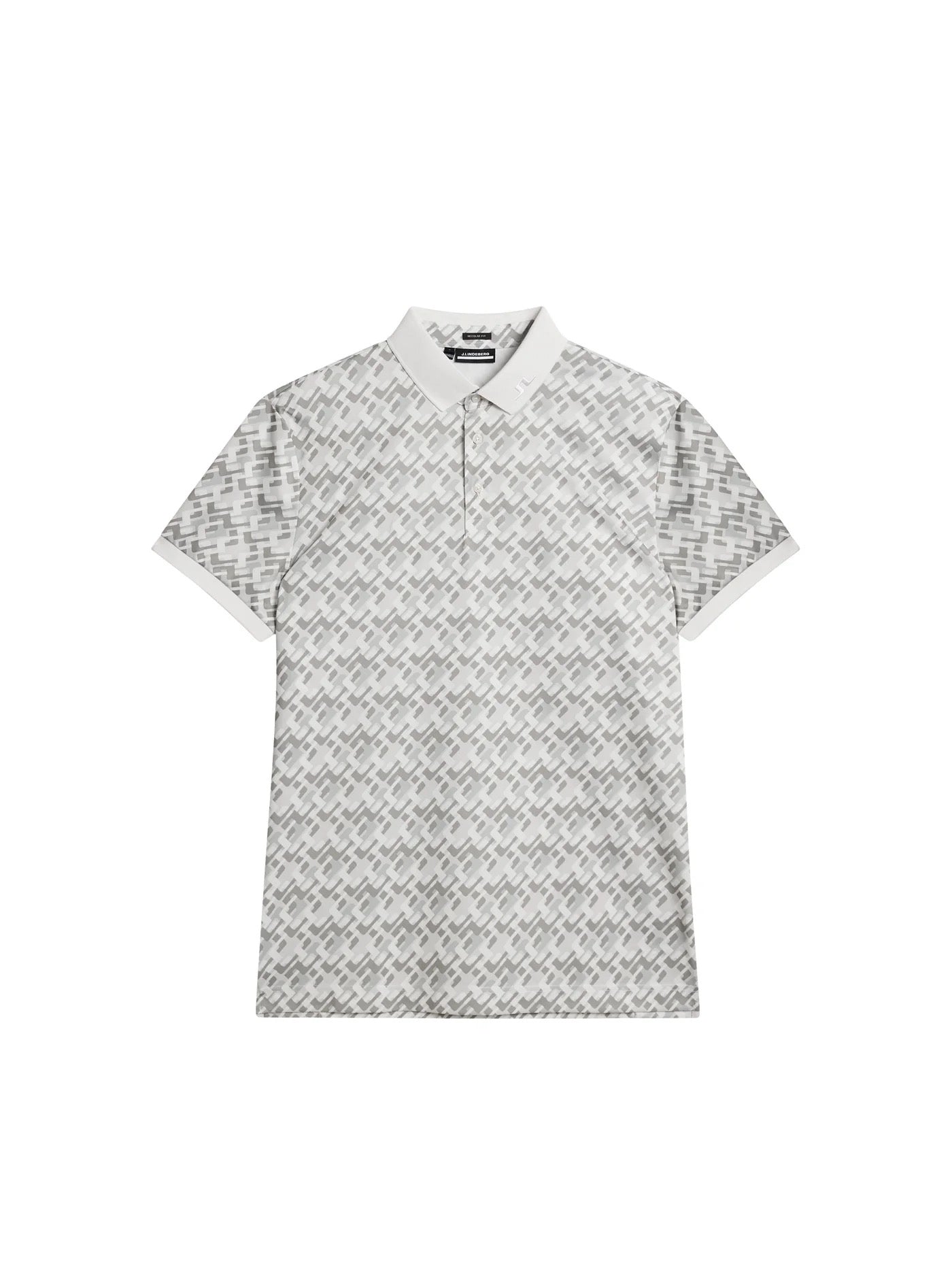 J Lindeberg Men's KV PRINT POLO