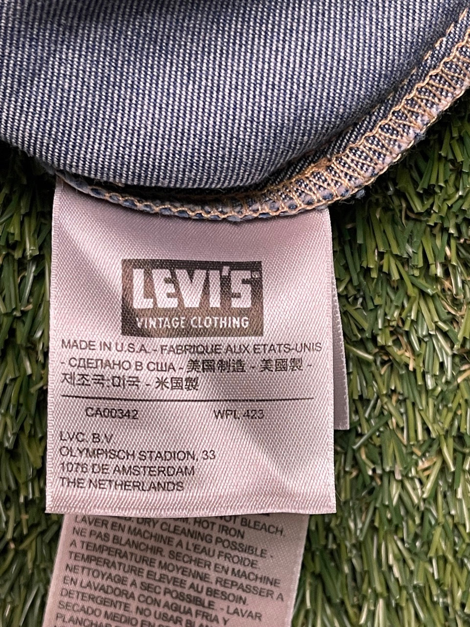 Levis vintage Mens original western shirts