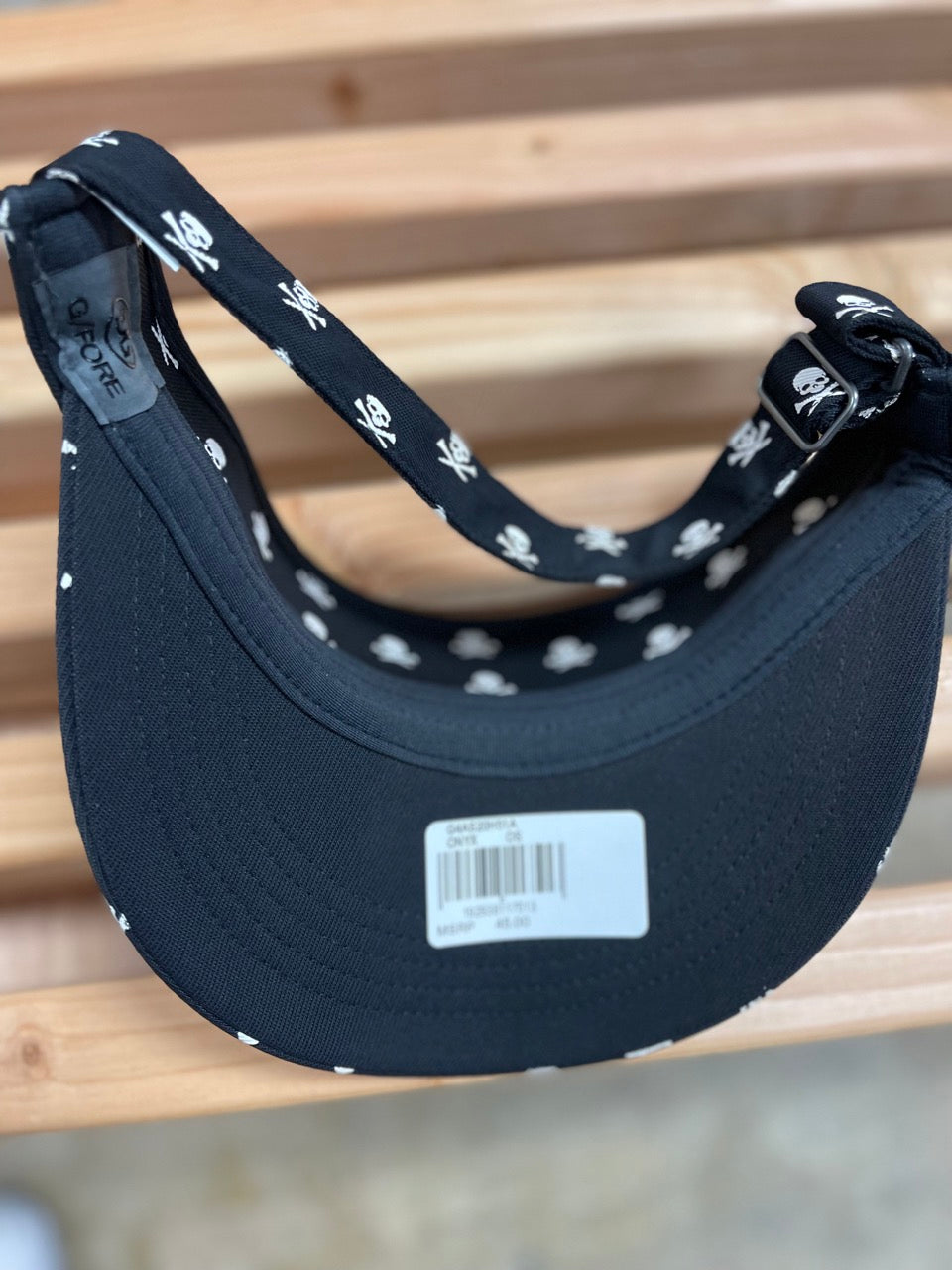 Gfore Skull Ts Visor Onyx