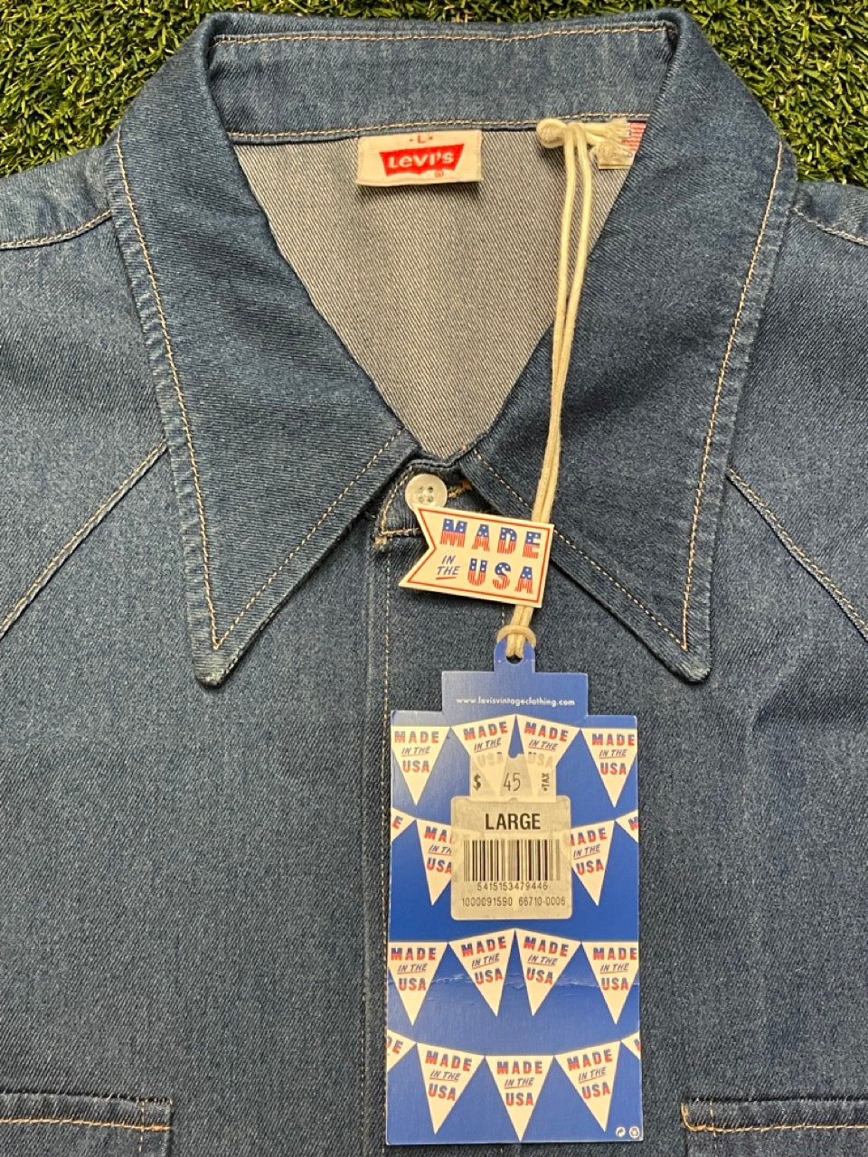 Levis vintage Mens original western shirts 66710 0006