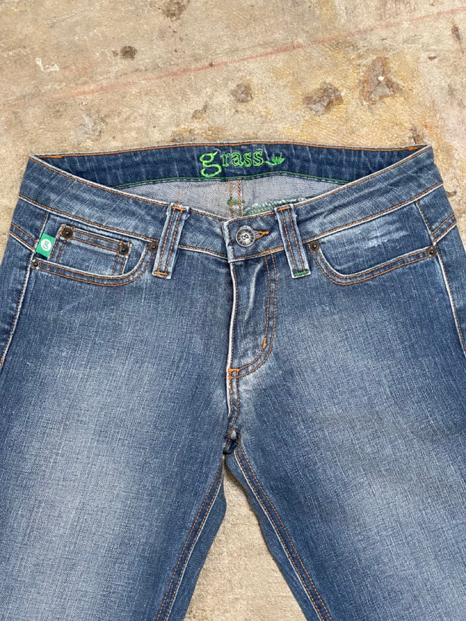 GRASS DENIM women topanga bootcut pants