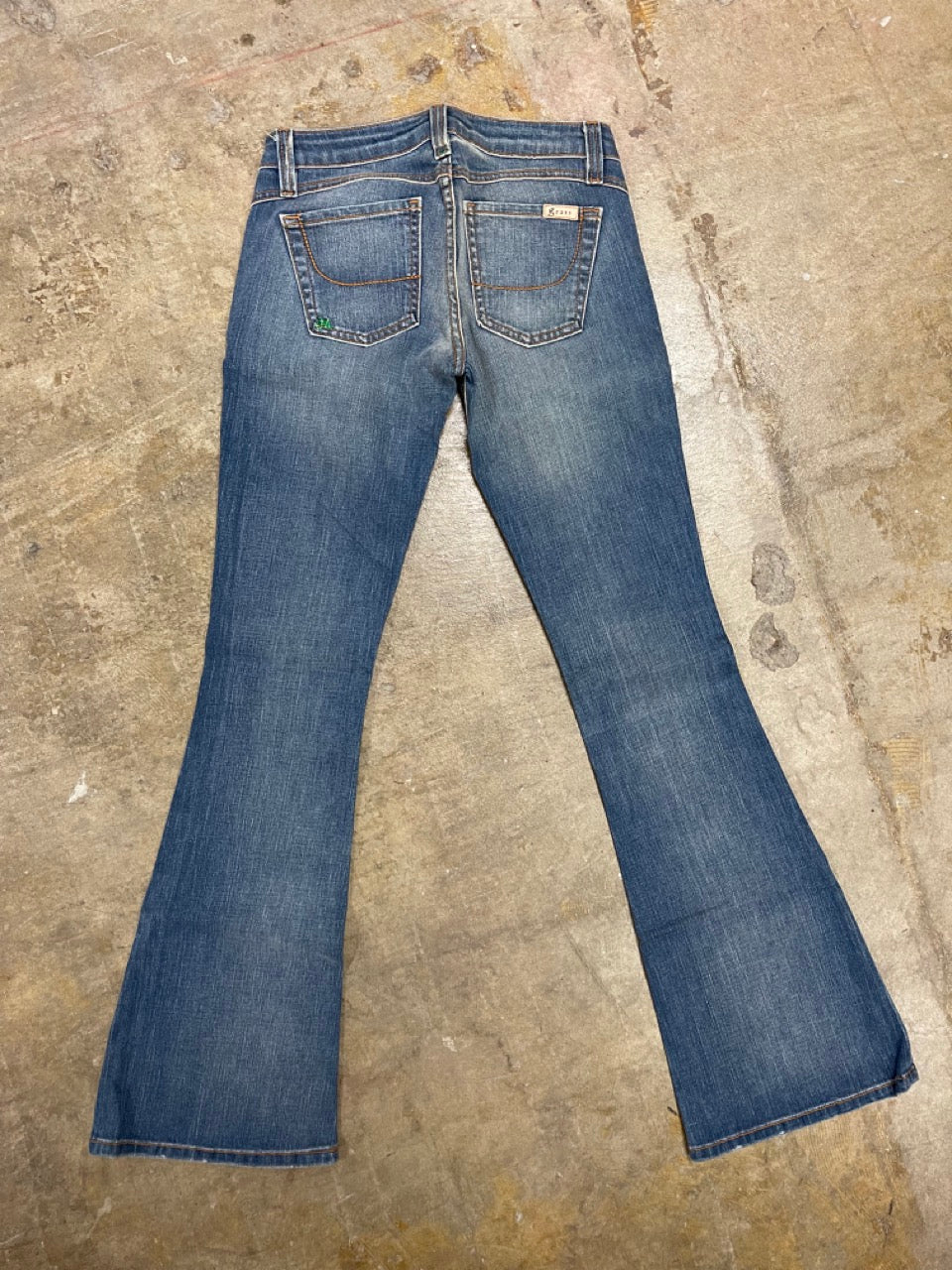 GRASS DENIM women topanga bootcut pants