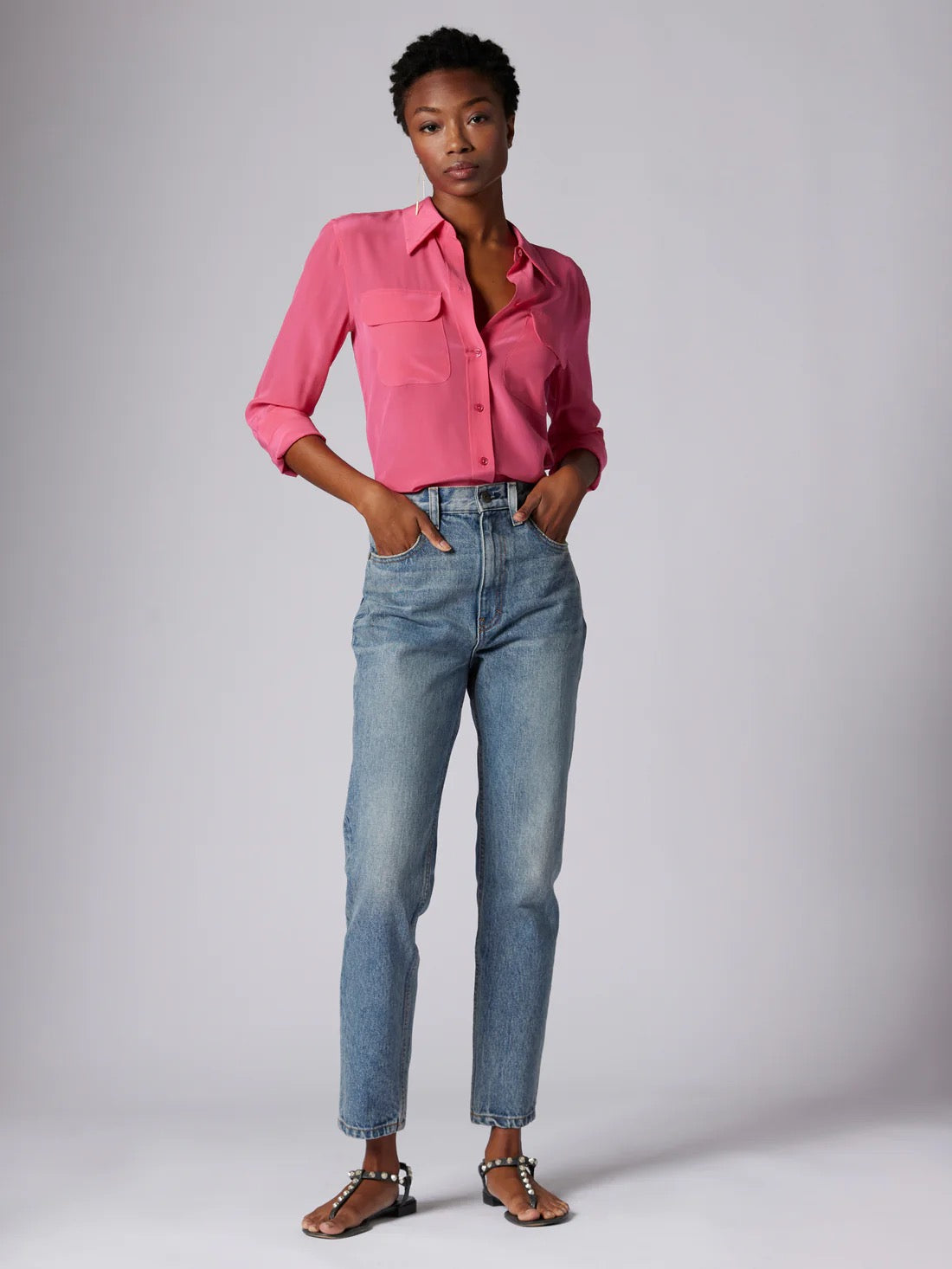 Equipment Slim Signature Silk Shirt