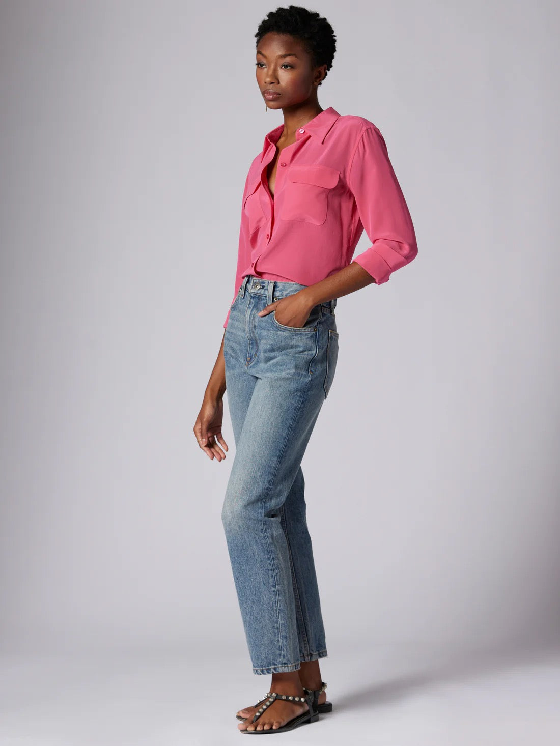 Equipment Slim Signature Silk Shirt
