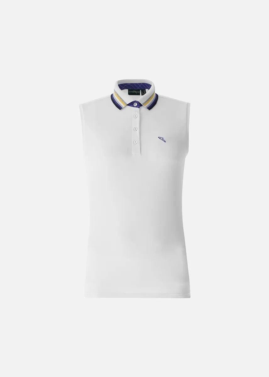 Chervo Women's AIKA Golf sleeveless Polo-2 Colors