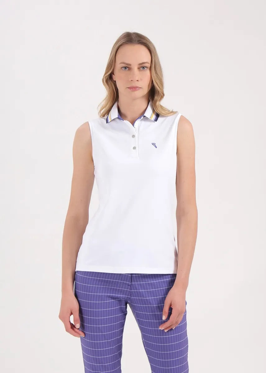 Chervo Women's AIKA Golf sleeveless Polo-2 Colors