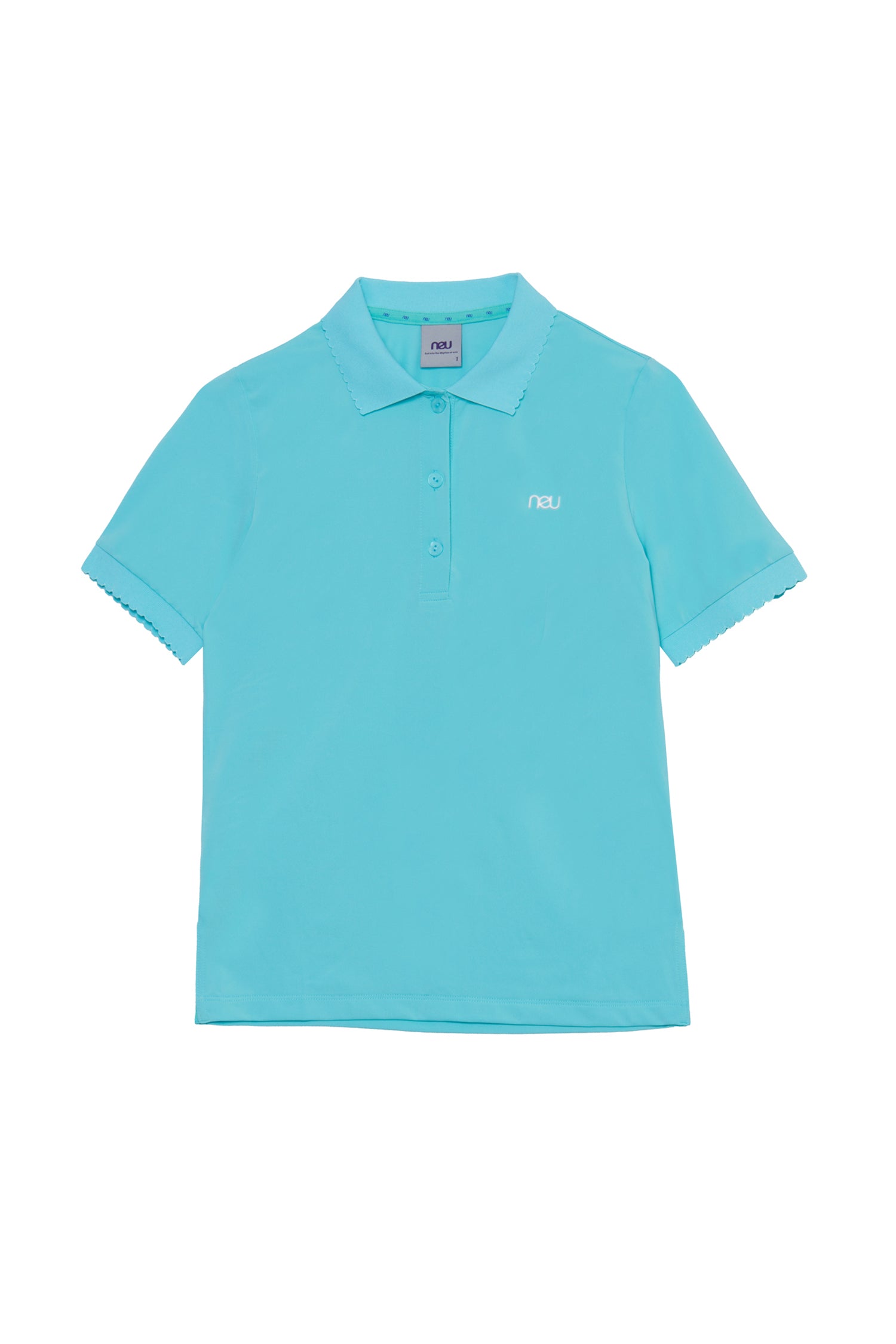 NEU Golf Wave Collar T-Shirt Mint