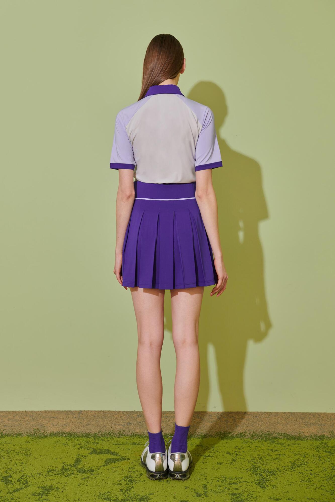 NEU Golf Raglan Setup T-Shirt Purple