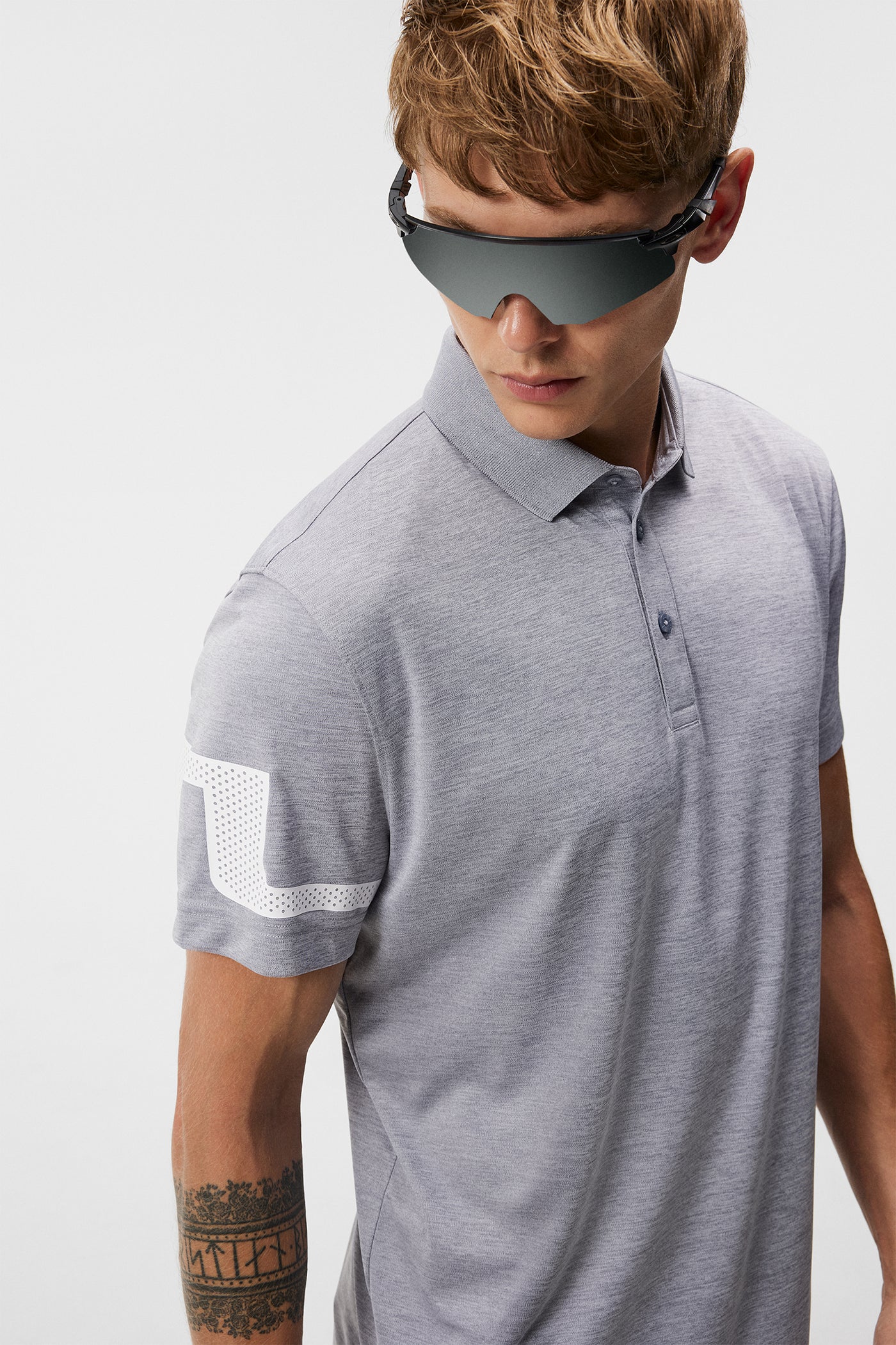 J Lindeberg Men's HEATH POLO