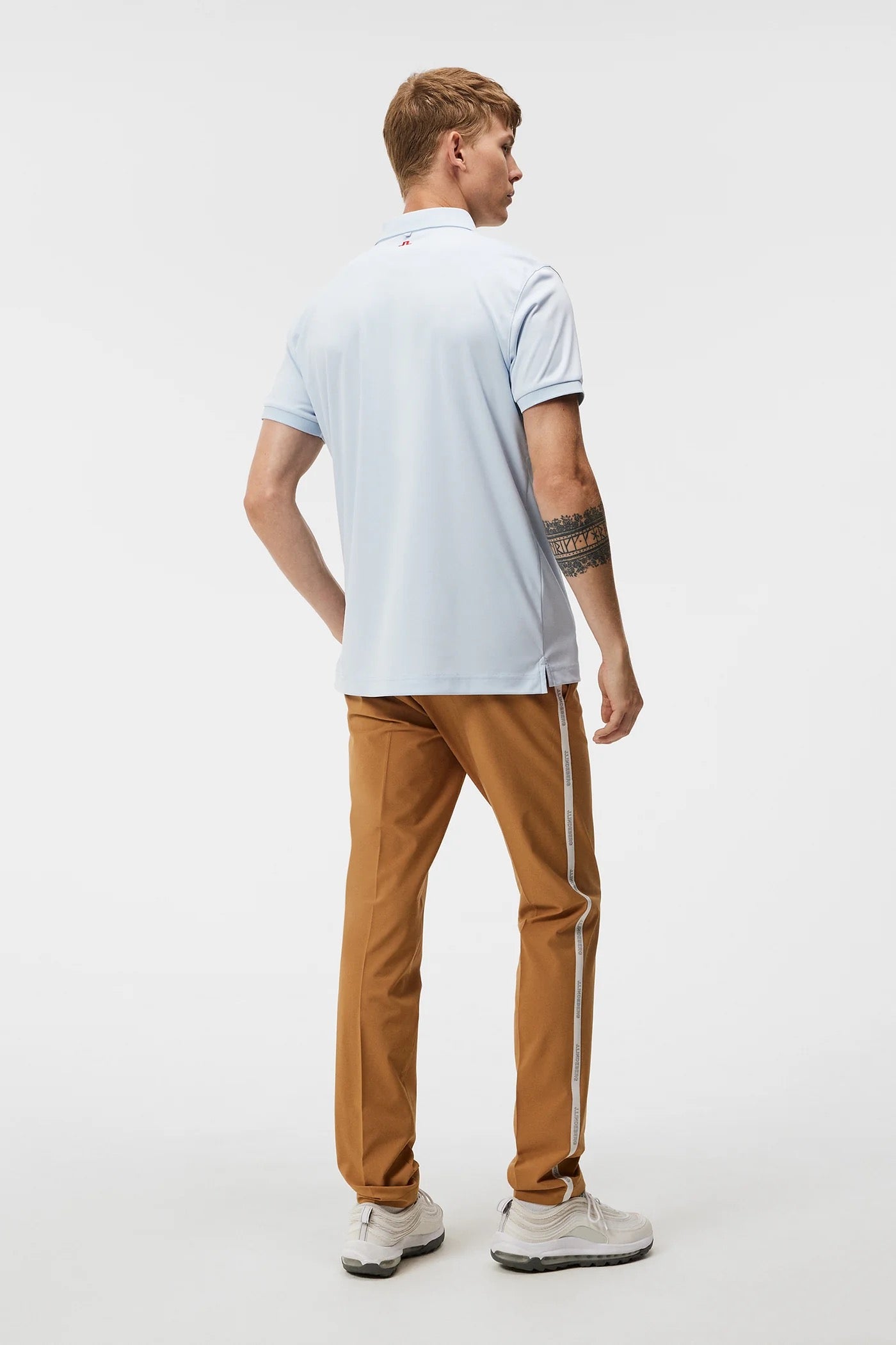 J Lindeberg Men's TOUR TECH SLIM POLO