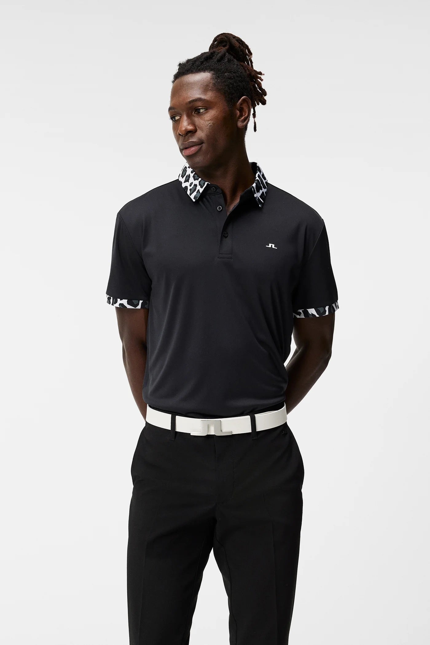 J Lindeberg Men's Chapin Regular Polo