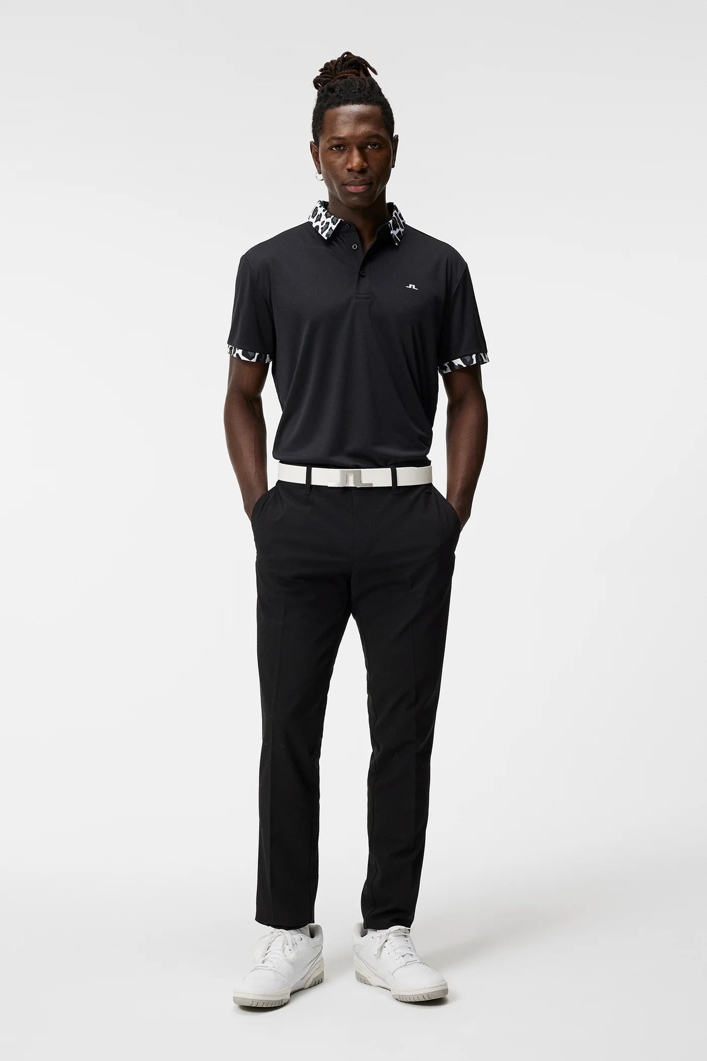 J Lindeberg Men's Chapin Regular Polo