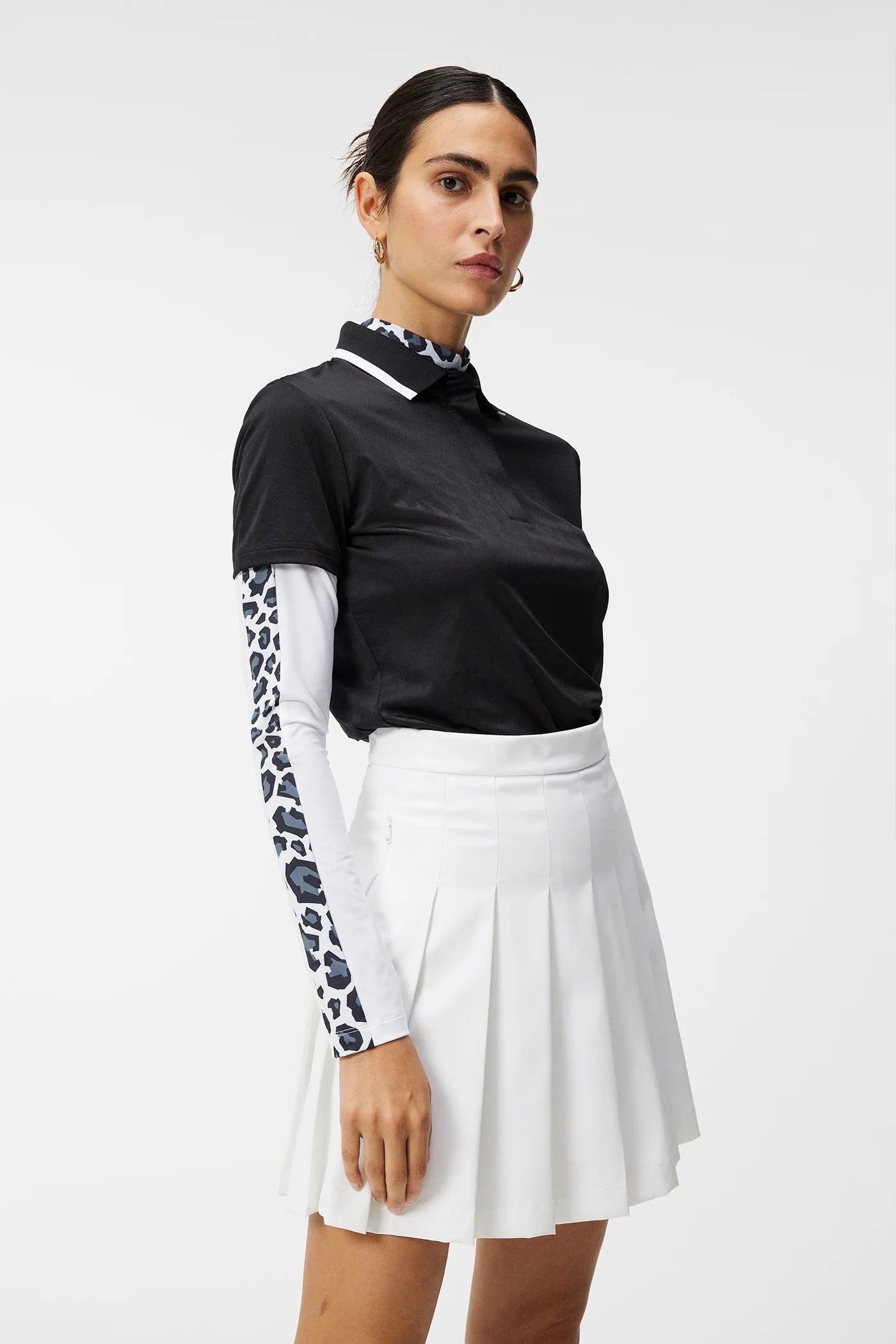 J Lindeberg Women's Cecile Jacquard polo