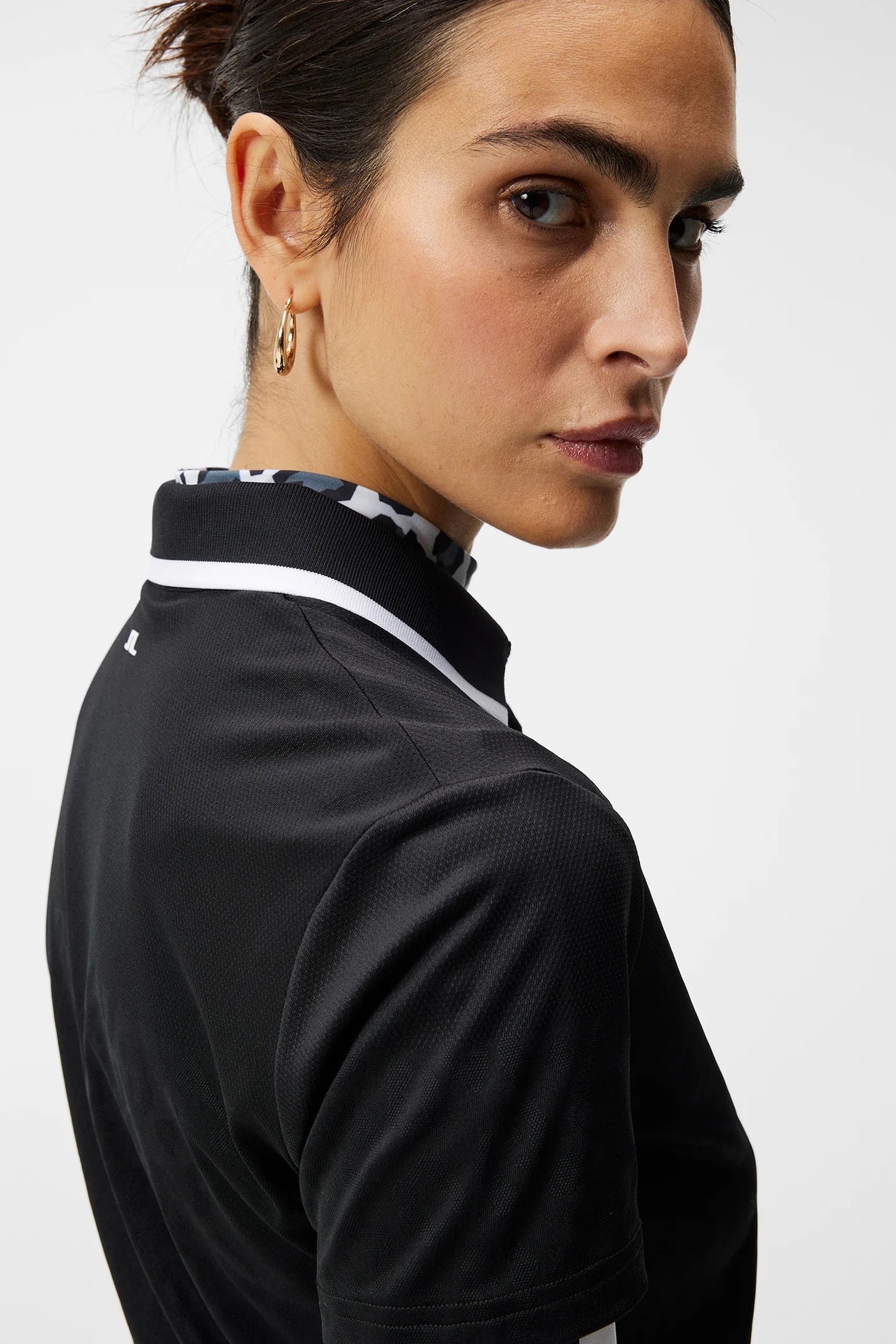 J Lindeberg Women's Cecile Jacquard polo
