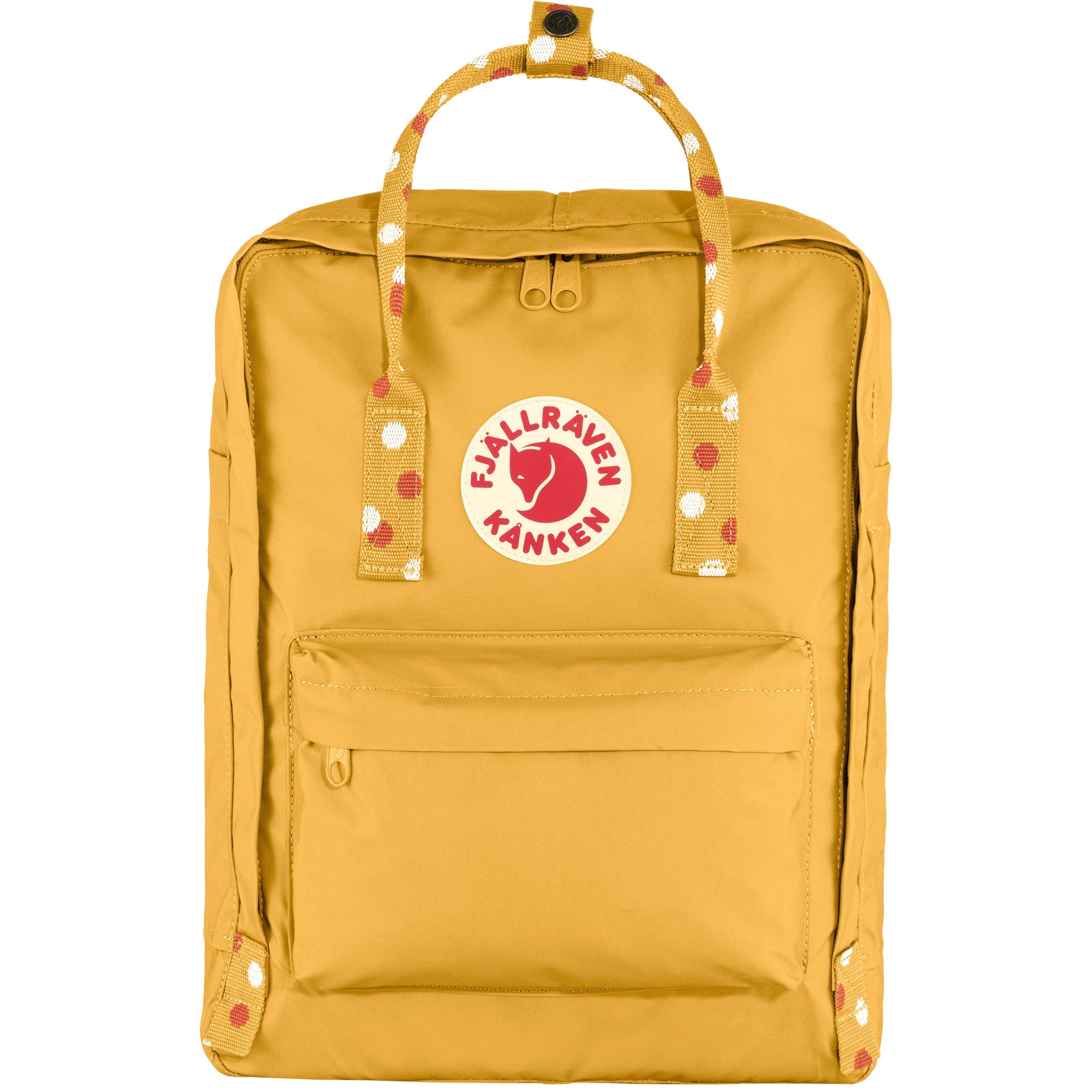 Fjallraven Kanken Backpack - Ochre-Confetti Pattern