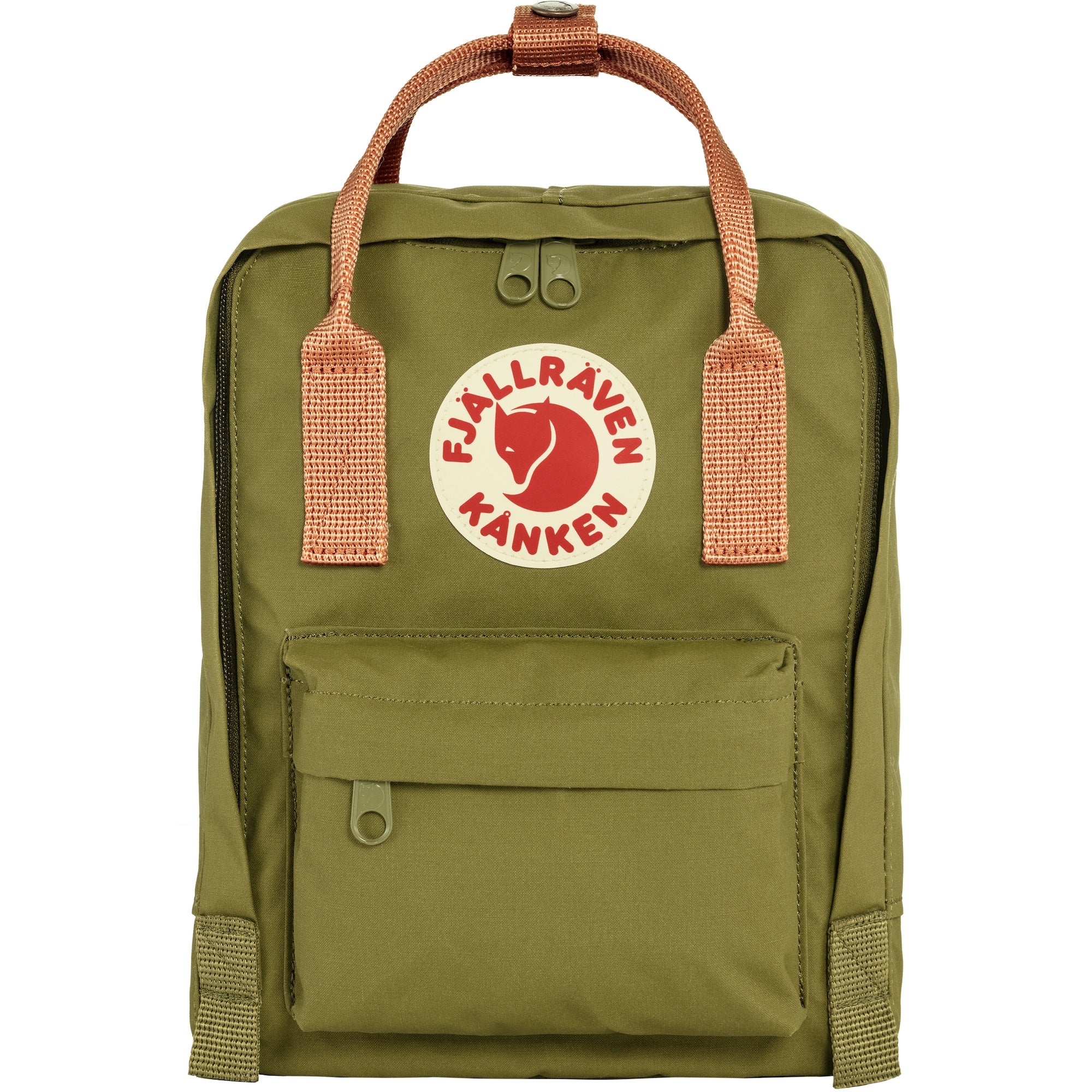 Fjallraven Kanken Mini Backpack - Foliage Green-Peach Sand