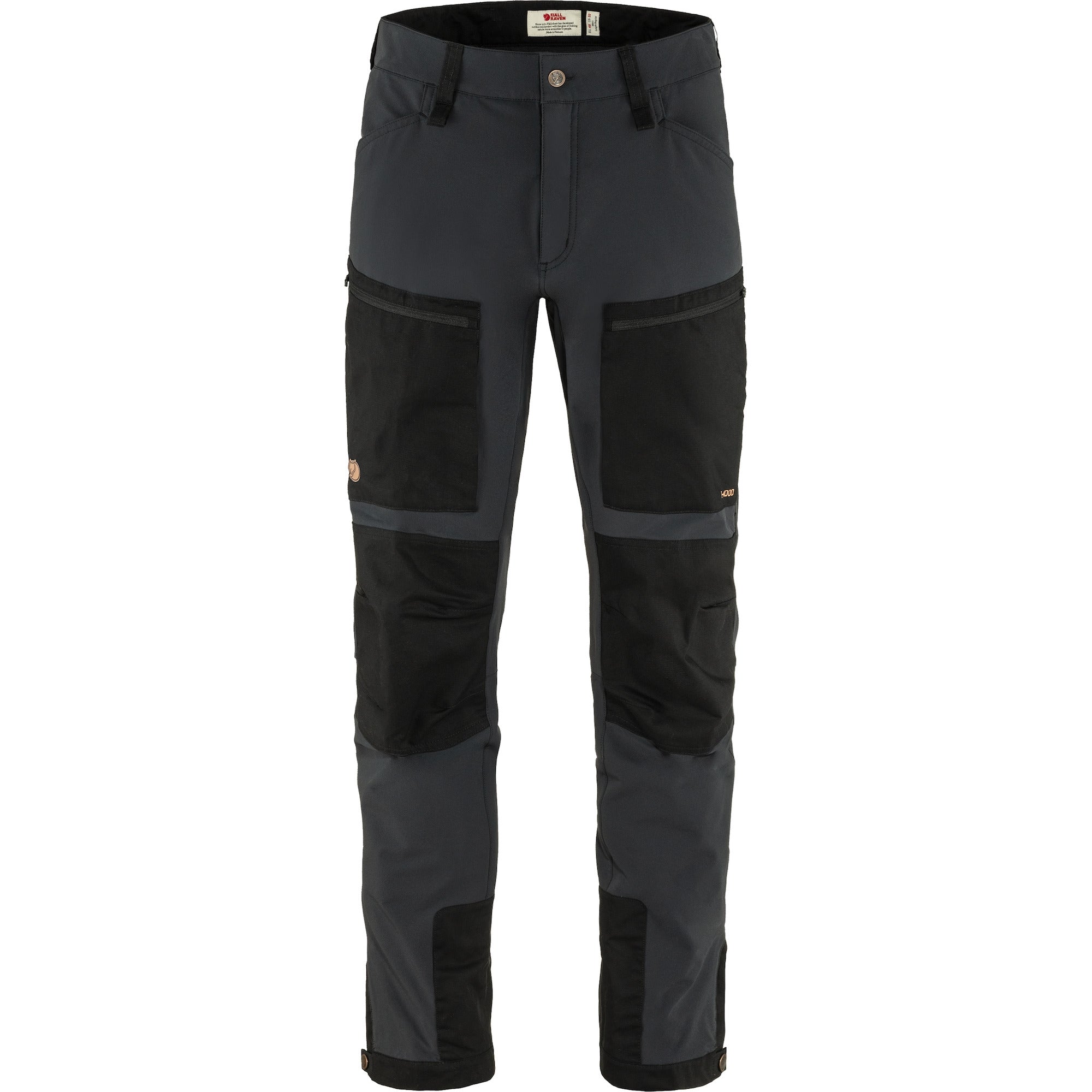Fjallraven KEB AGILE TROUSERS M F86411 - Black-Black