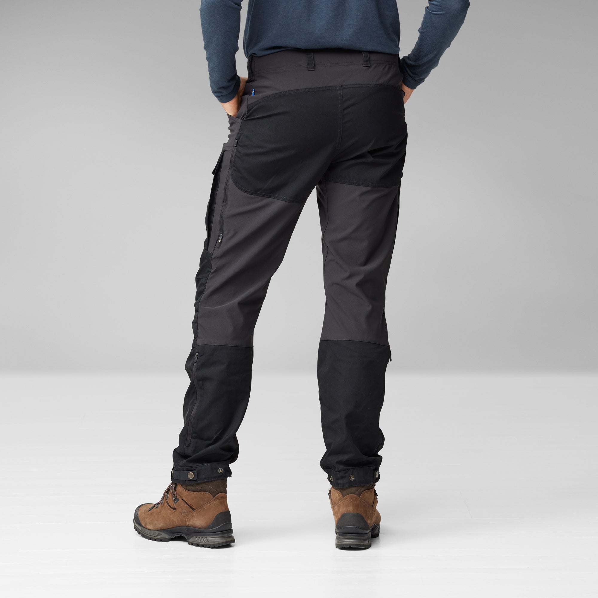 Fjallraven Men's KEB TROUSERS M Regular Fit - Black