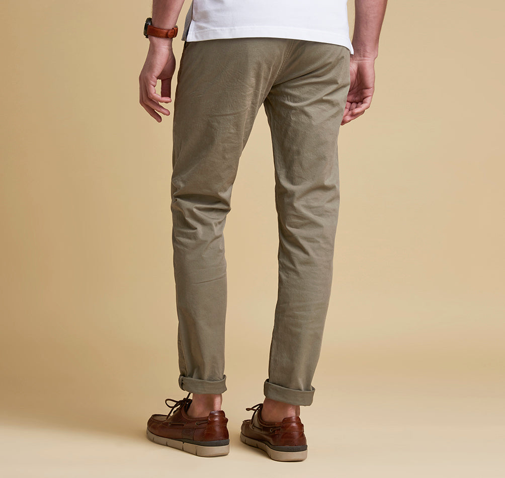 BARBOUR STRETCH NEUSTON - Military Green