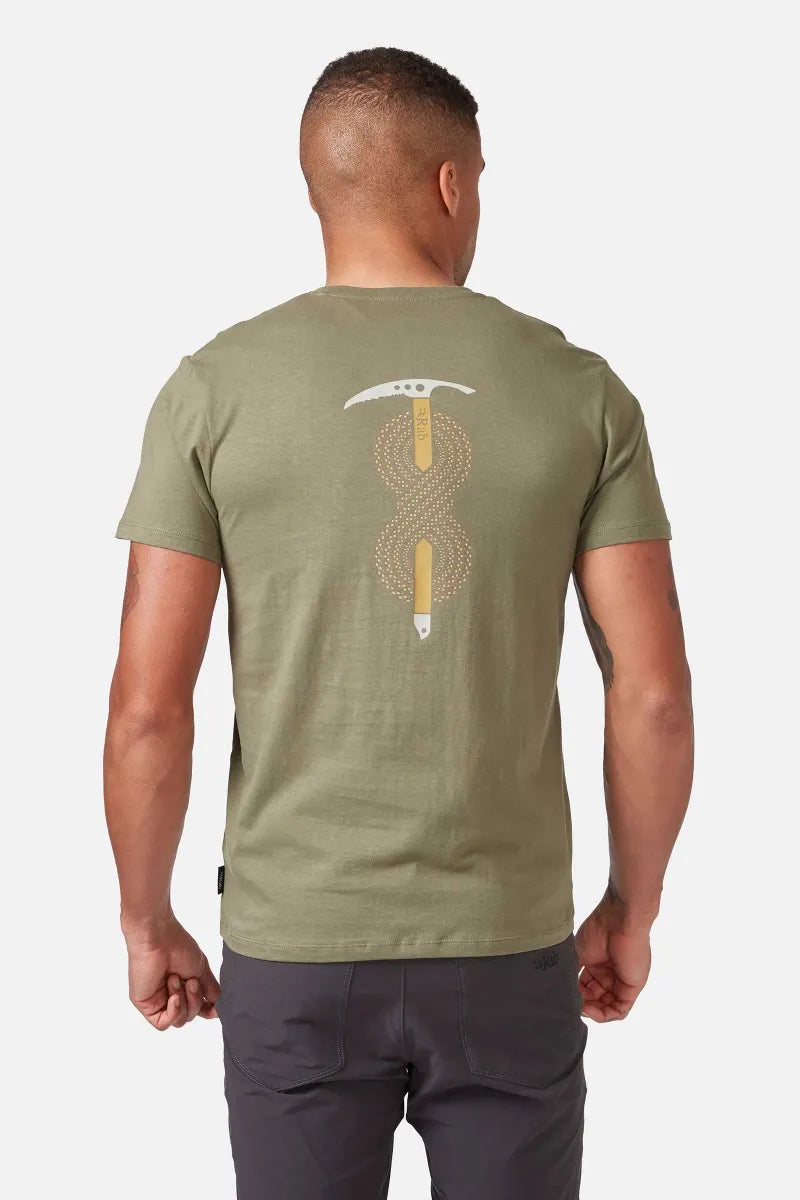 RAB Stance Axe T Shirt Men s Light Khaki S