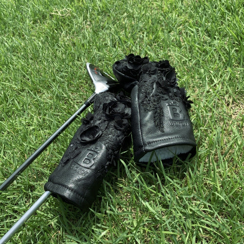 Baron Golf Flower Driver, Wood, Utility Cover Black