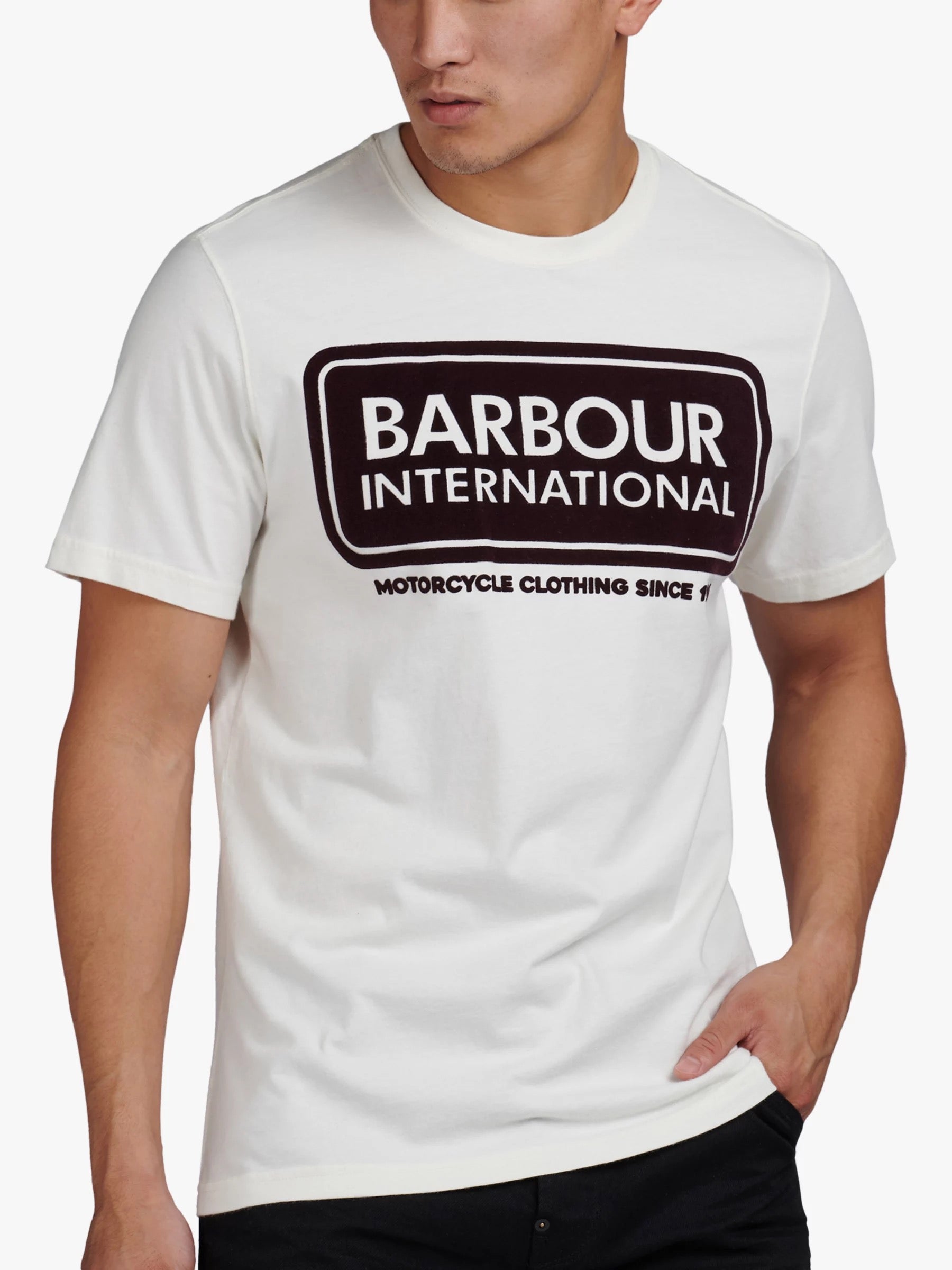 Barbour Men's International Frame Tee - White