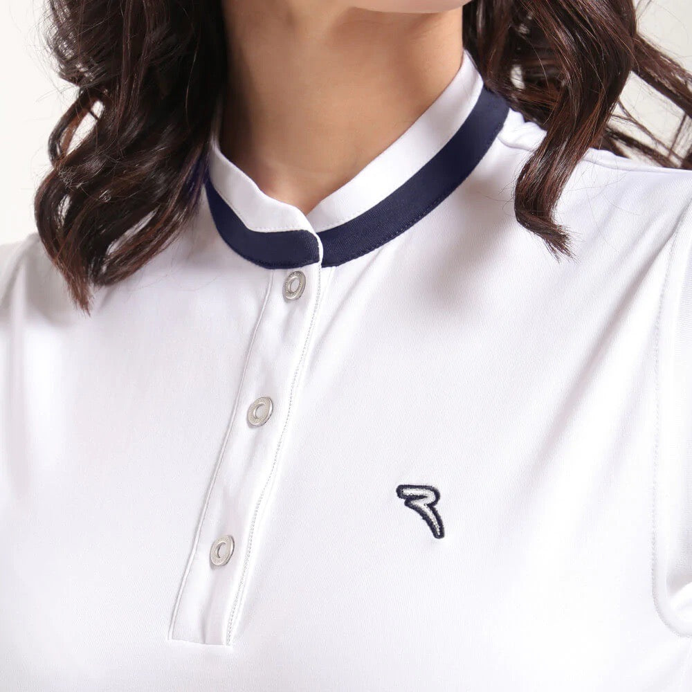 Chervo Women Altutex Golf Sleeveless Polo Shirts 65309 B33