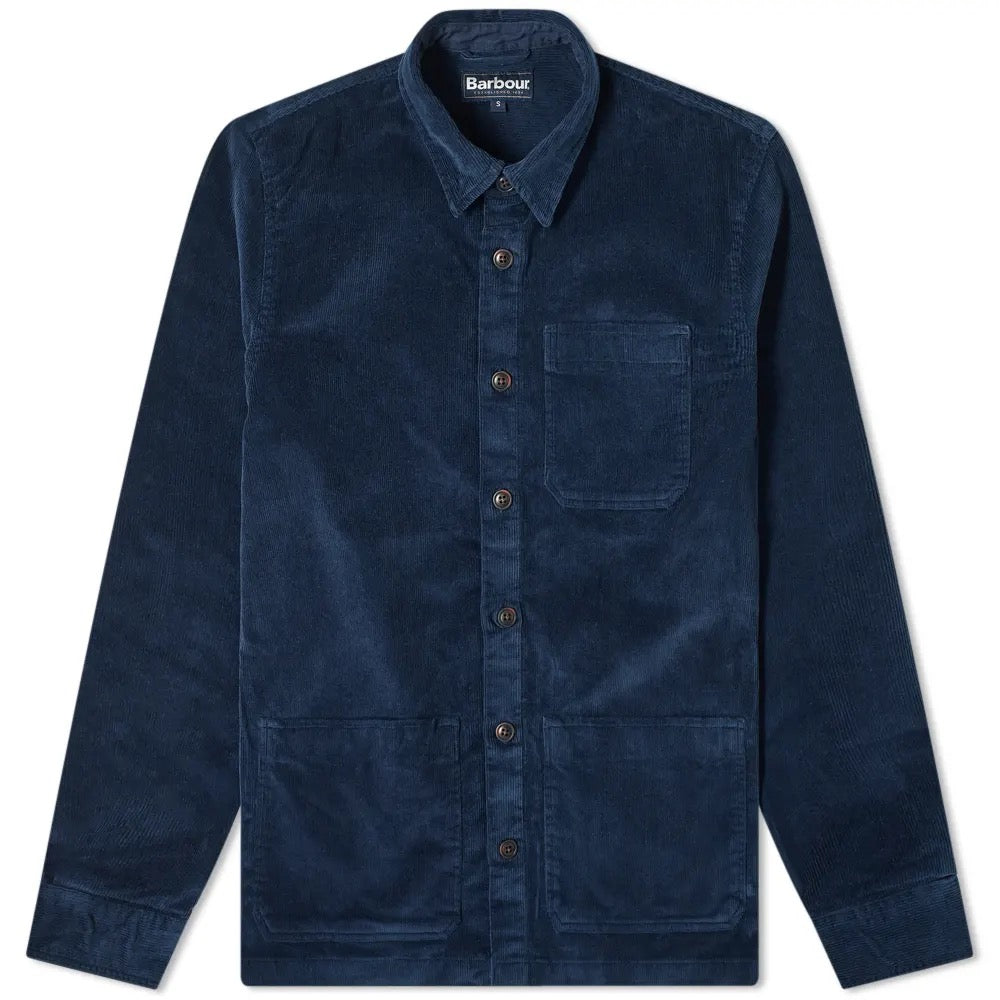 Barbour Men's Cabin Overshirt - Navy