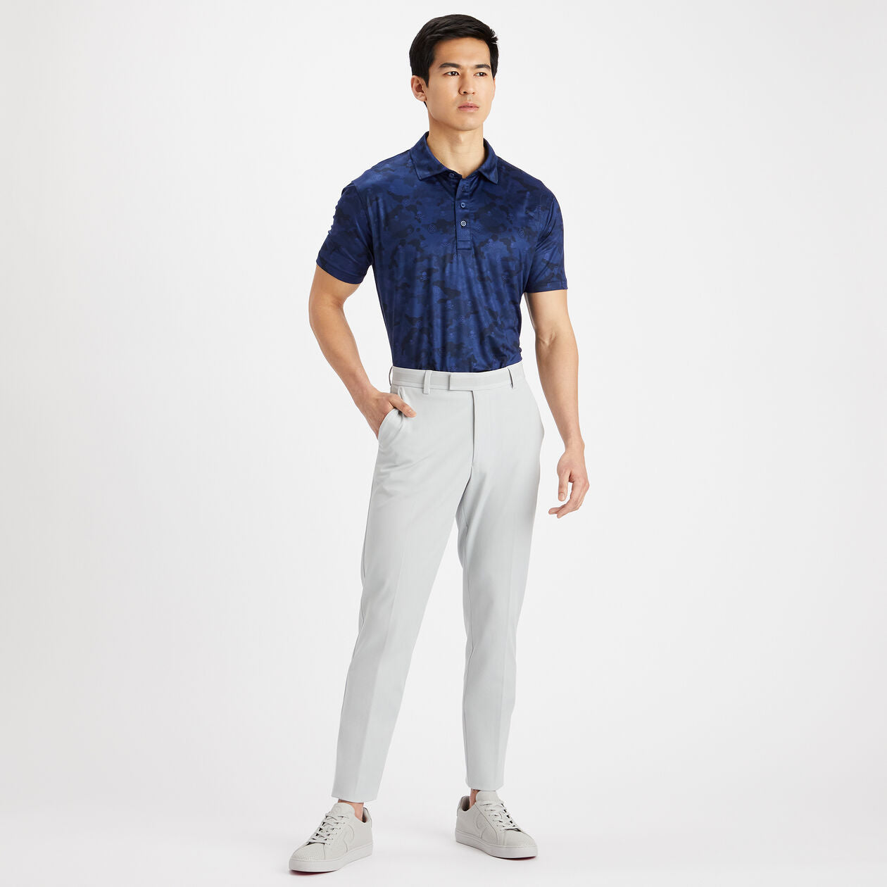 Gfore ICON CAMO PRINTED POLO G4MS22K15