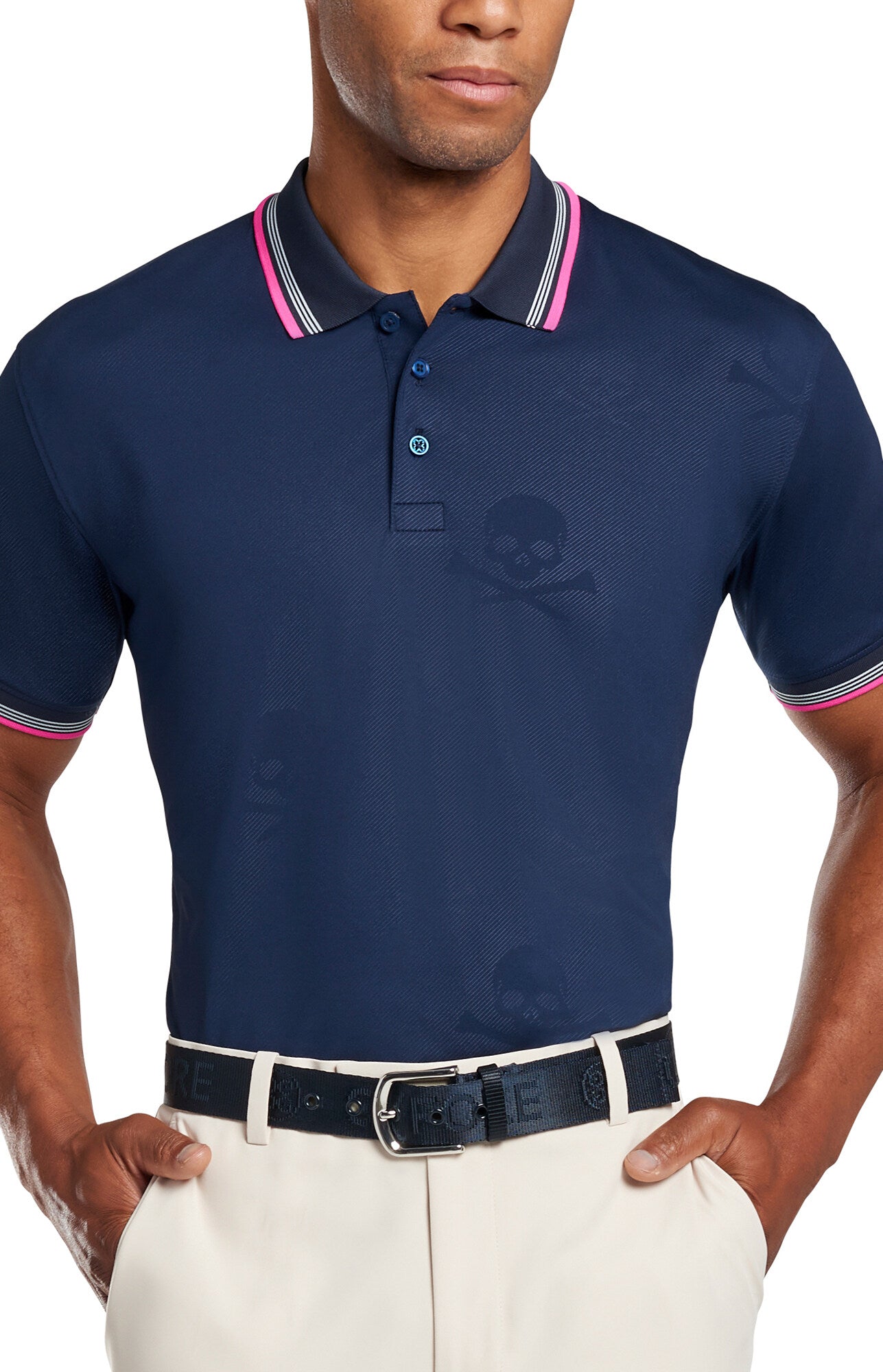 Gfore Killer Embossed Polo Twilight G4MS21K07