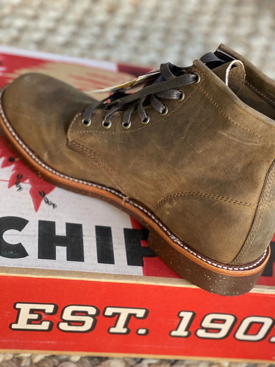 Original Chippewa Collection Men's 1901M29 6 Inch Service Utility Boot