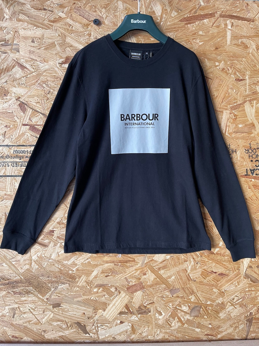 Barbour Men's International Block Print Tee - Black