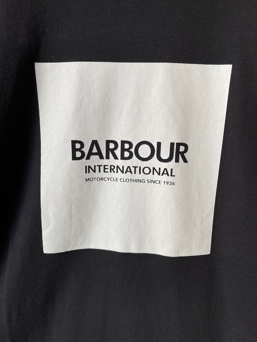 Barbour Men's International Block Print Tee - Black