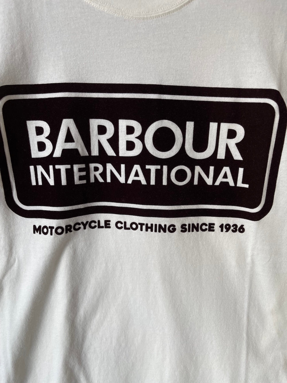 Barbour Men's International Frame Tee - White