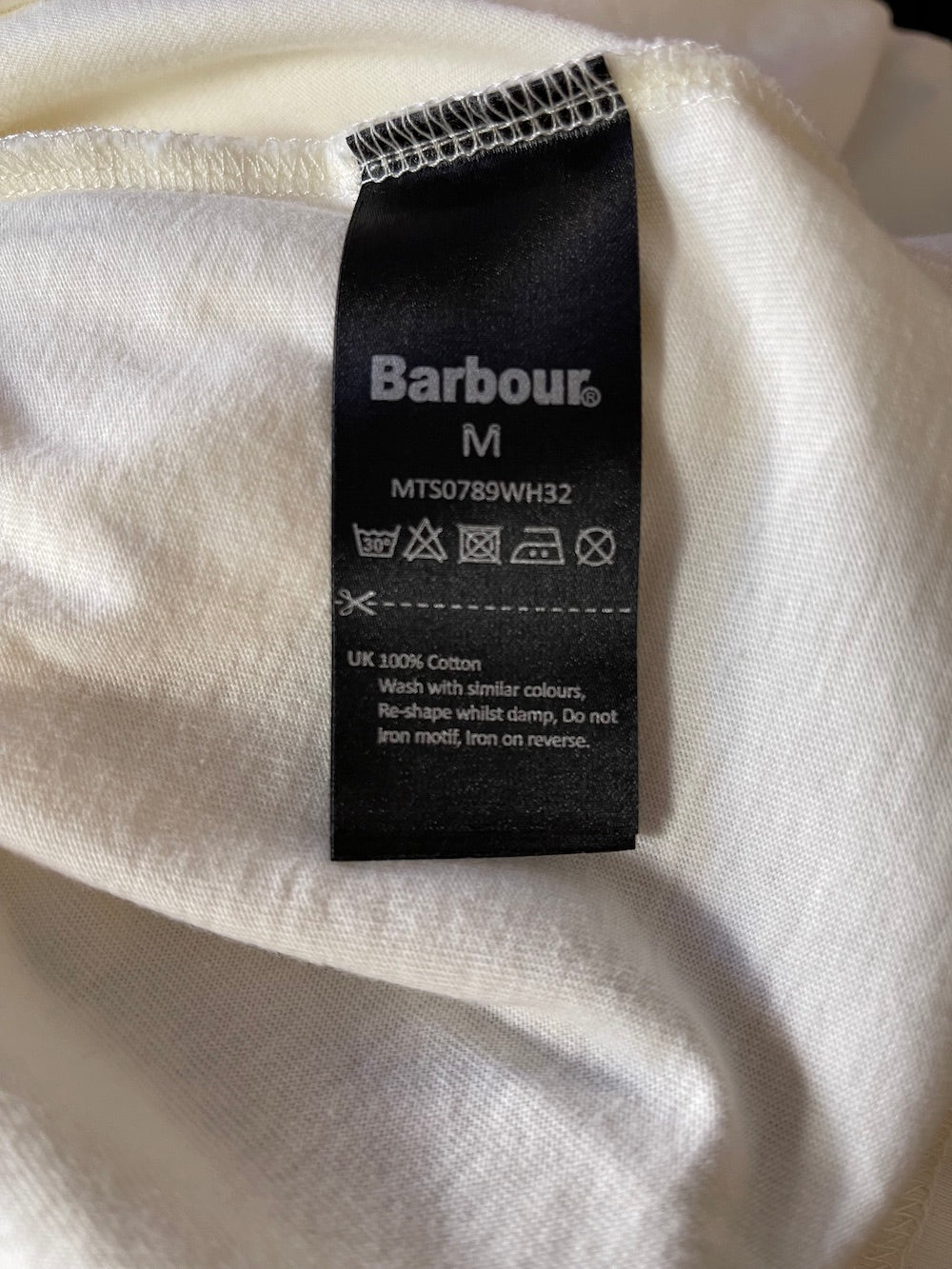Barbour Men's International Frame Tee - White