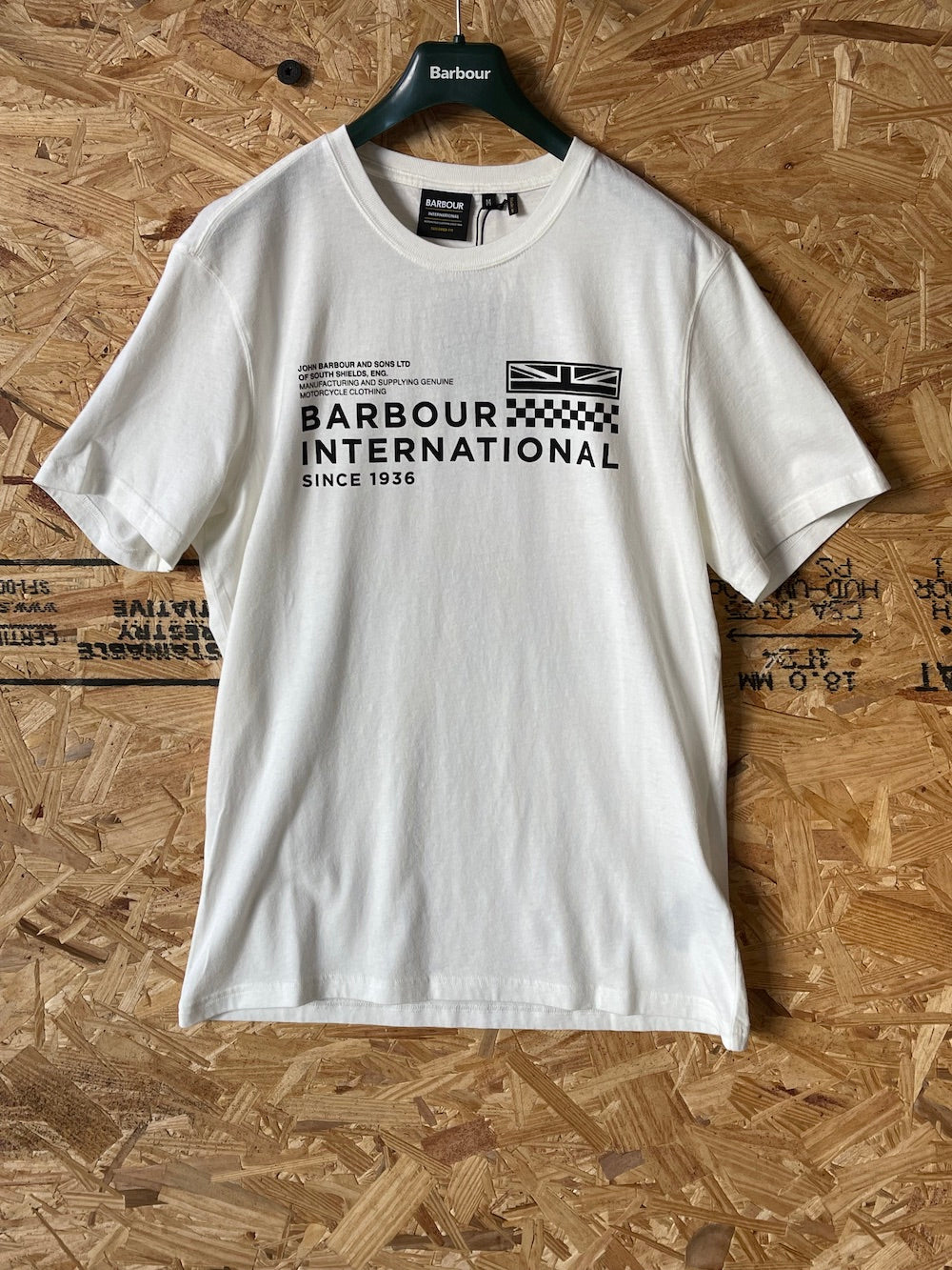 Barbour Men's International Level Tee - White