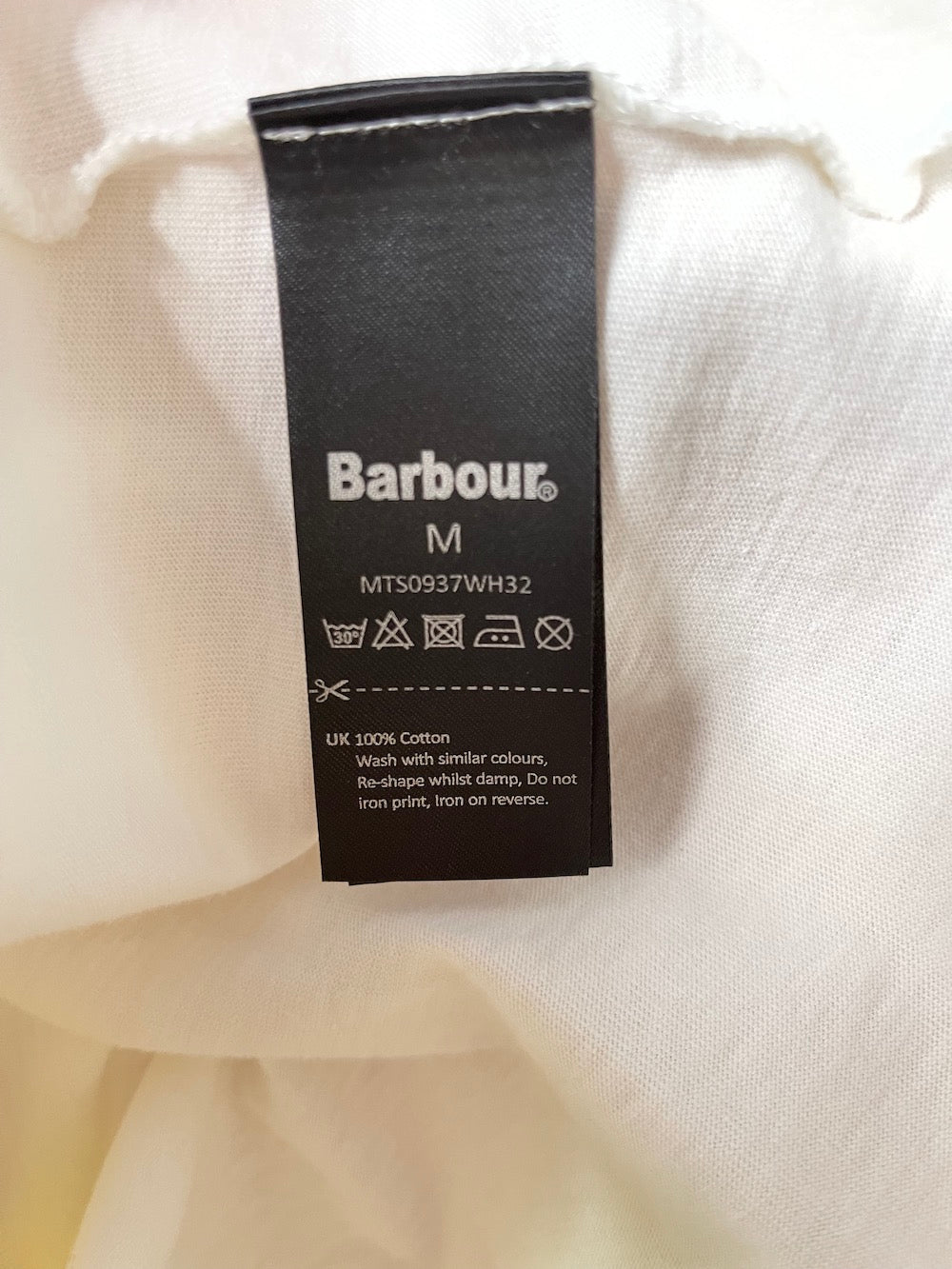 Barbour Men's International Level Tee - White