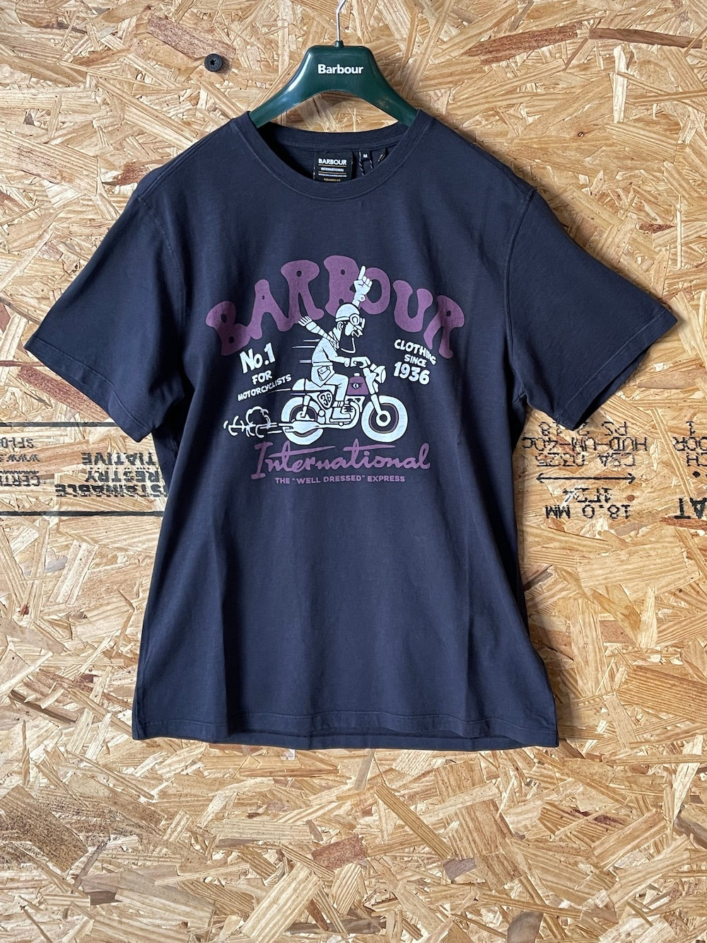 Barbour Men's International Speed Tee - Black