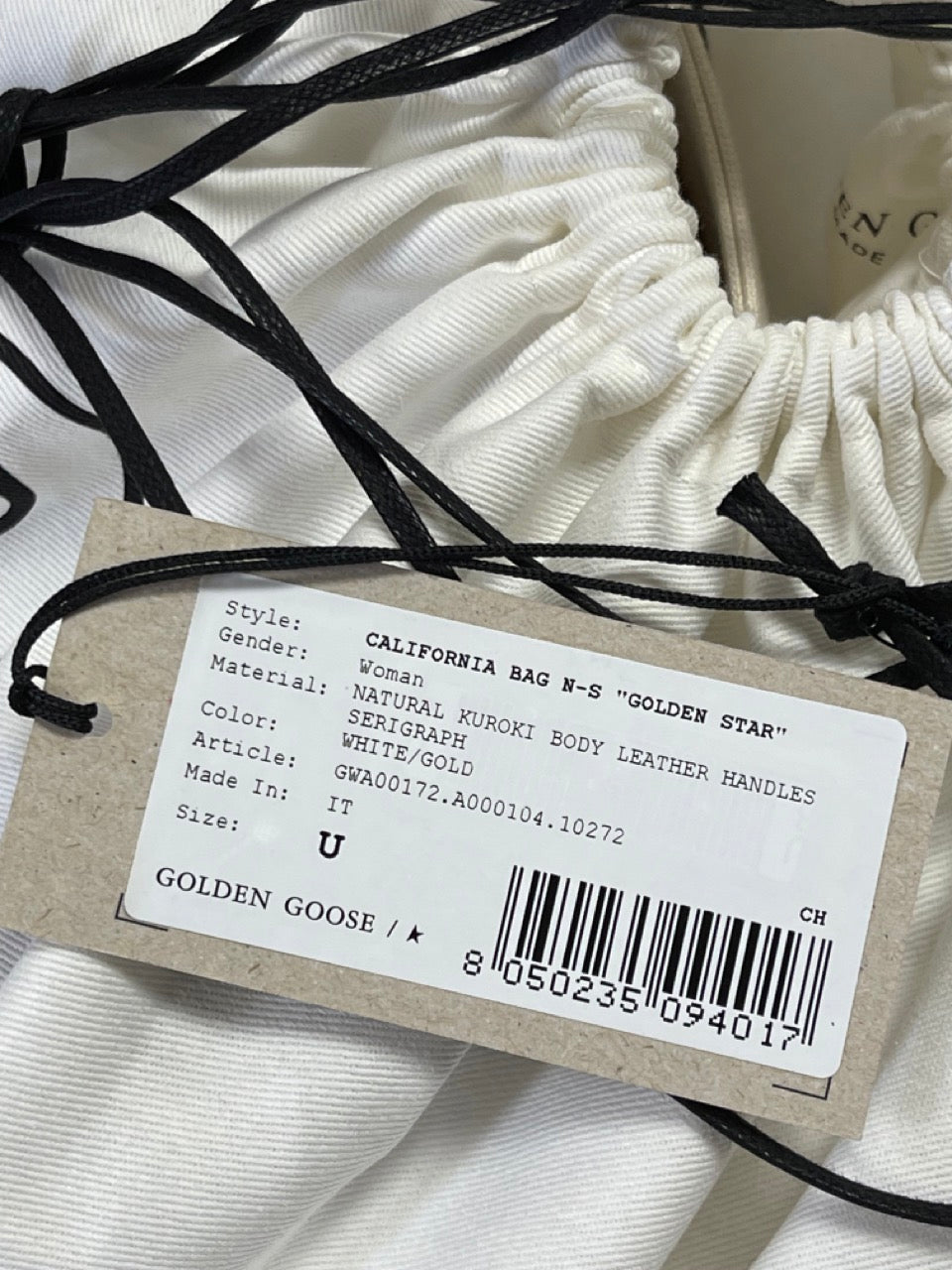 Golden Goose California Golden Star N-S Bag GWA00172