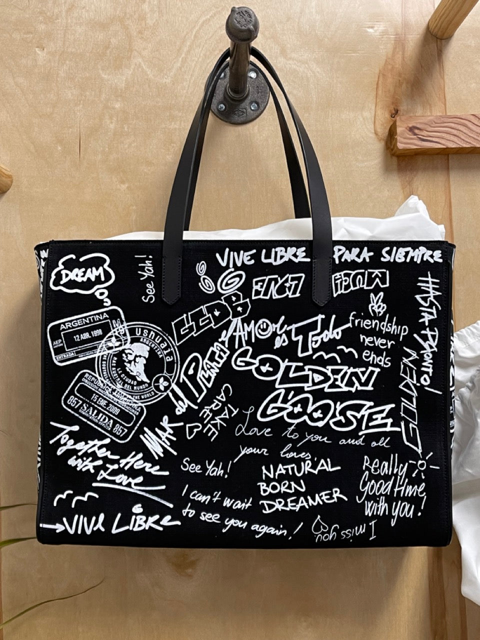 Golden Goose California Bag E-W Journey Tote Bag GWA00116