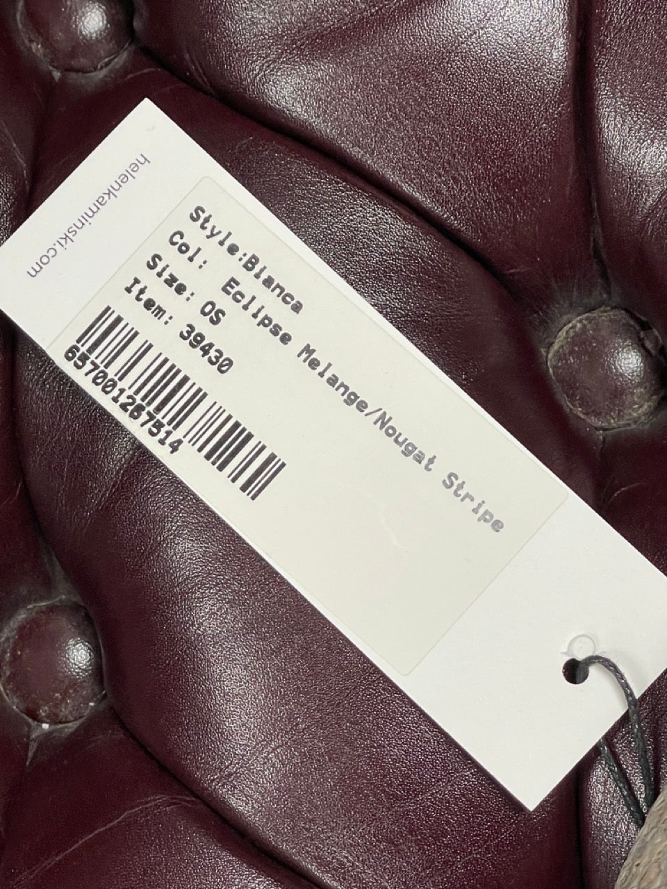 Helen Kaminski Bianca Eclipse Melange/Nougat Stripe