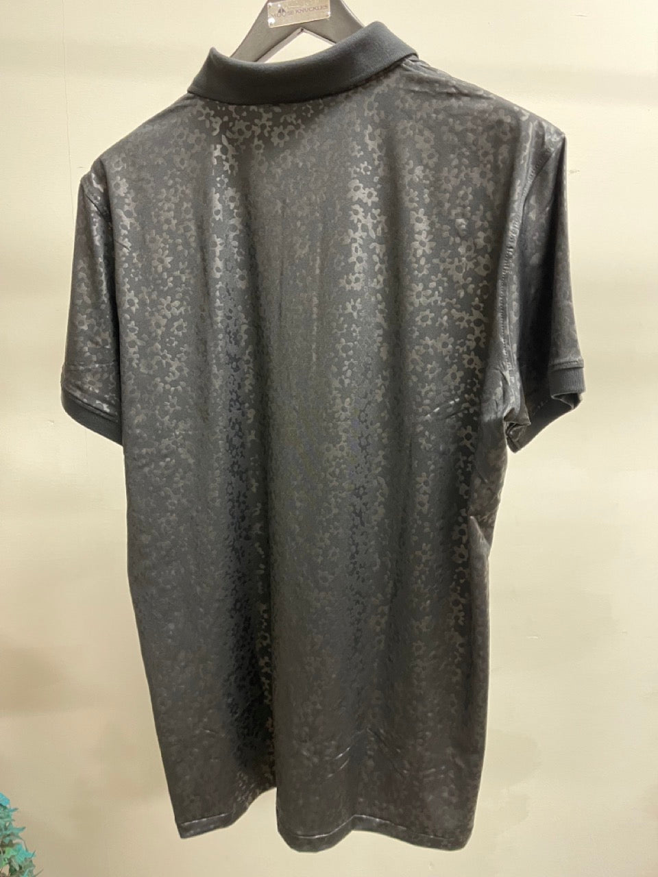 Gfore mens EMBOSSED FLORAL POLO
