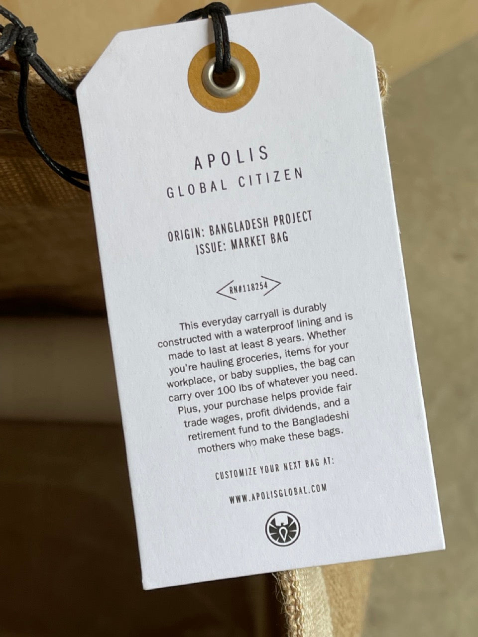 APOLIS + Geoff McFetridge Market Bag